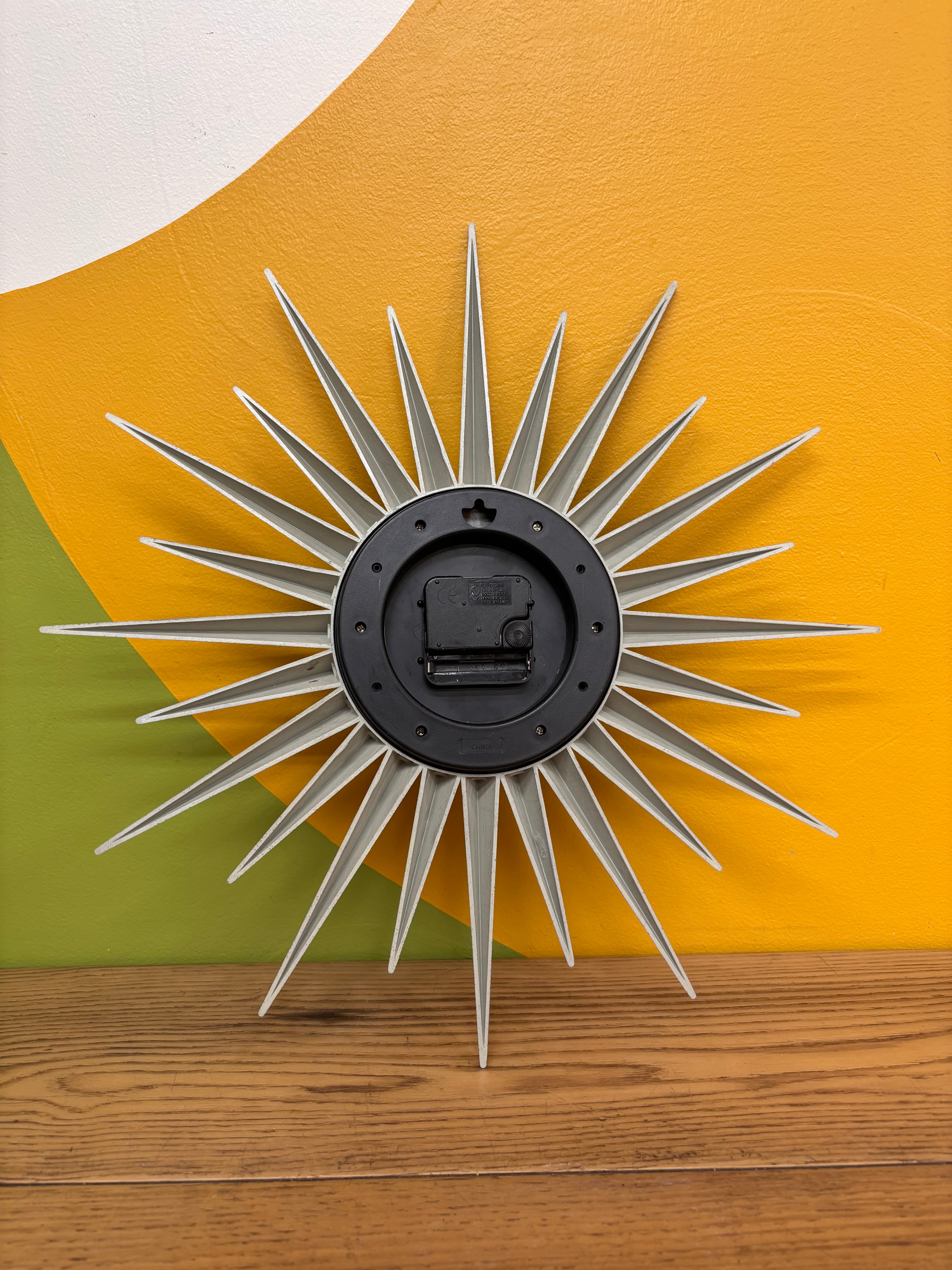 Starburst Wall Clock