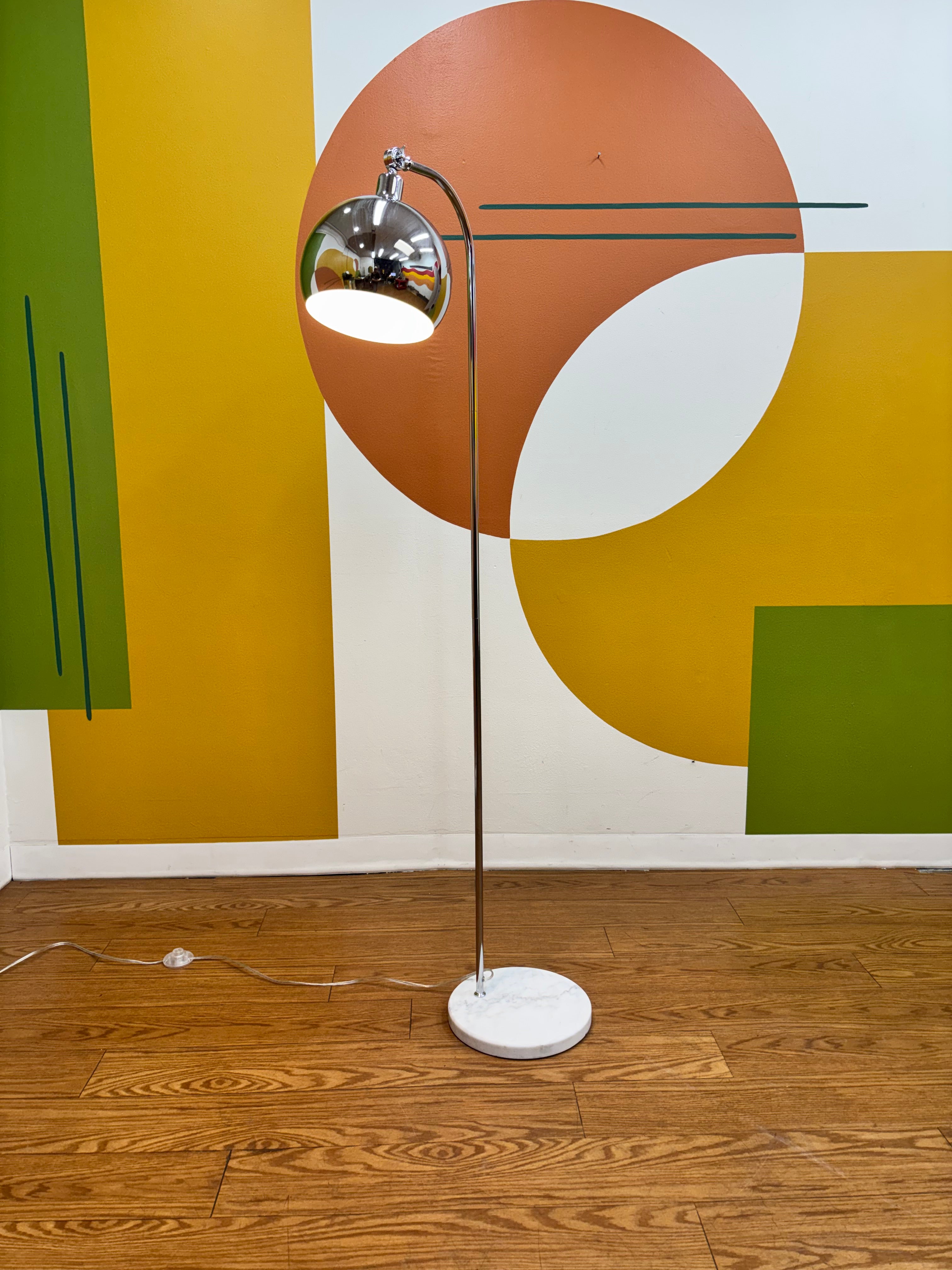 Chrome Floor Lamp