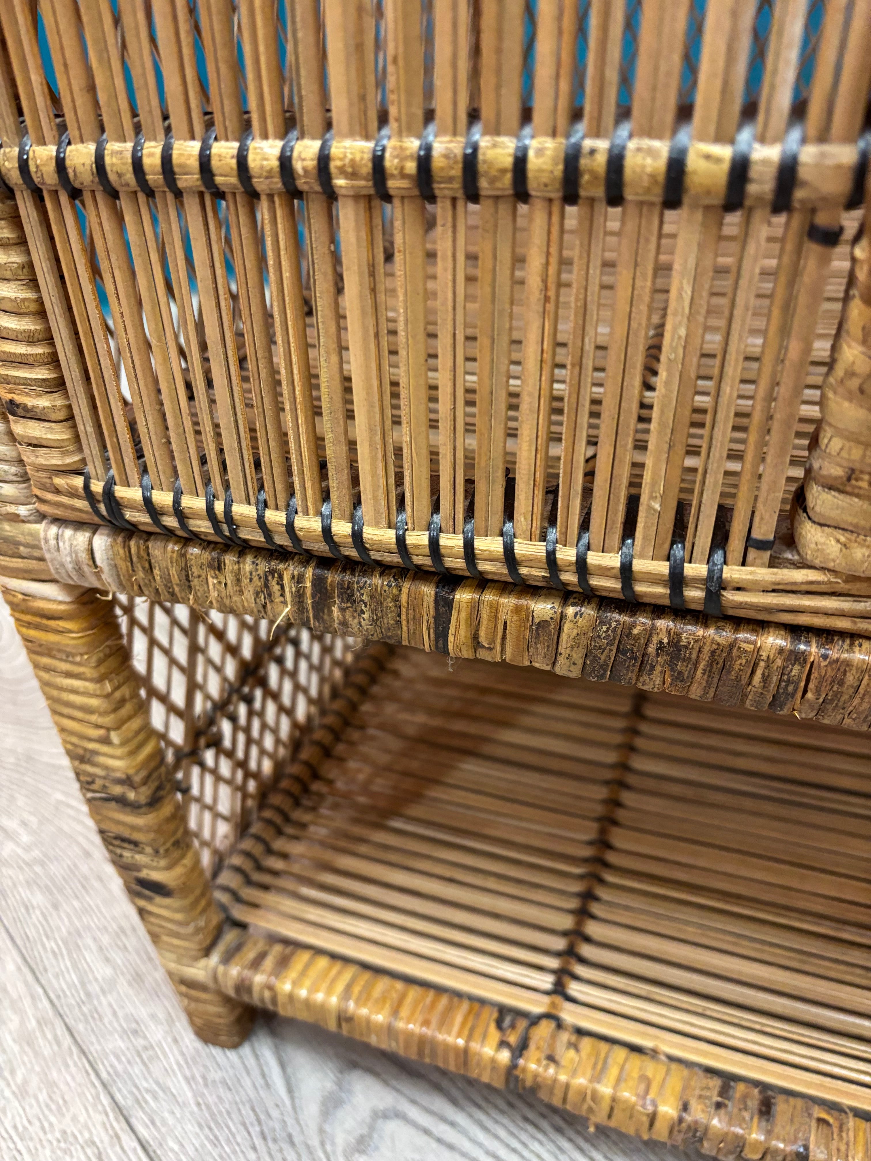 Wicker Nightstand