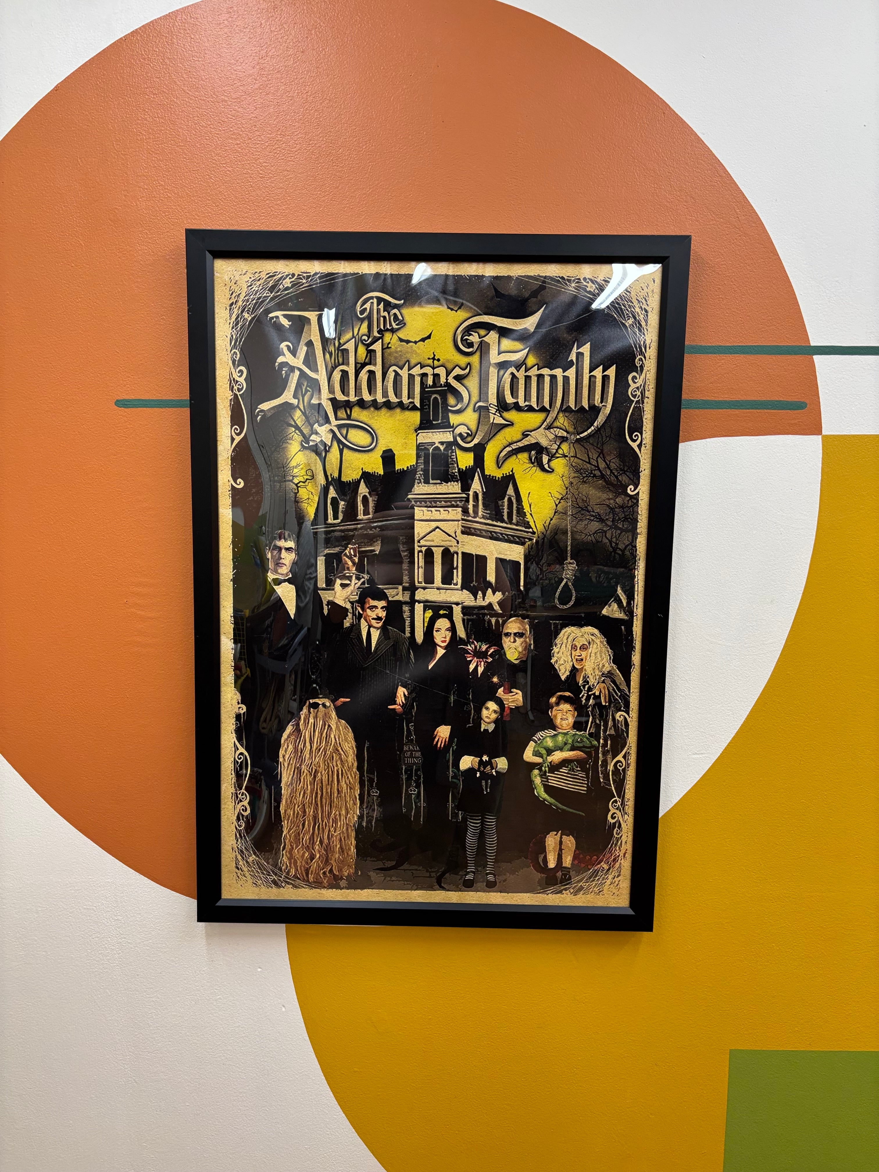 Adams Family Framed Poster