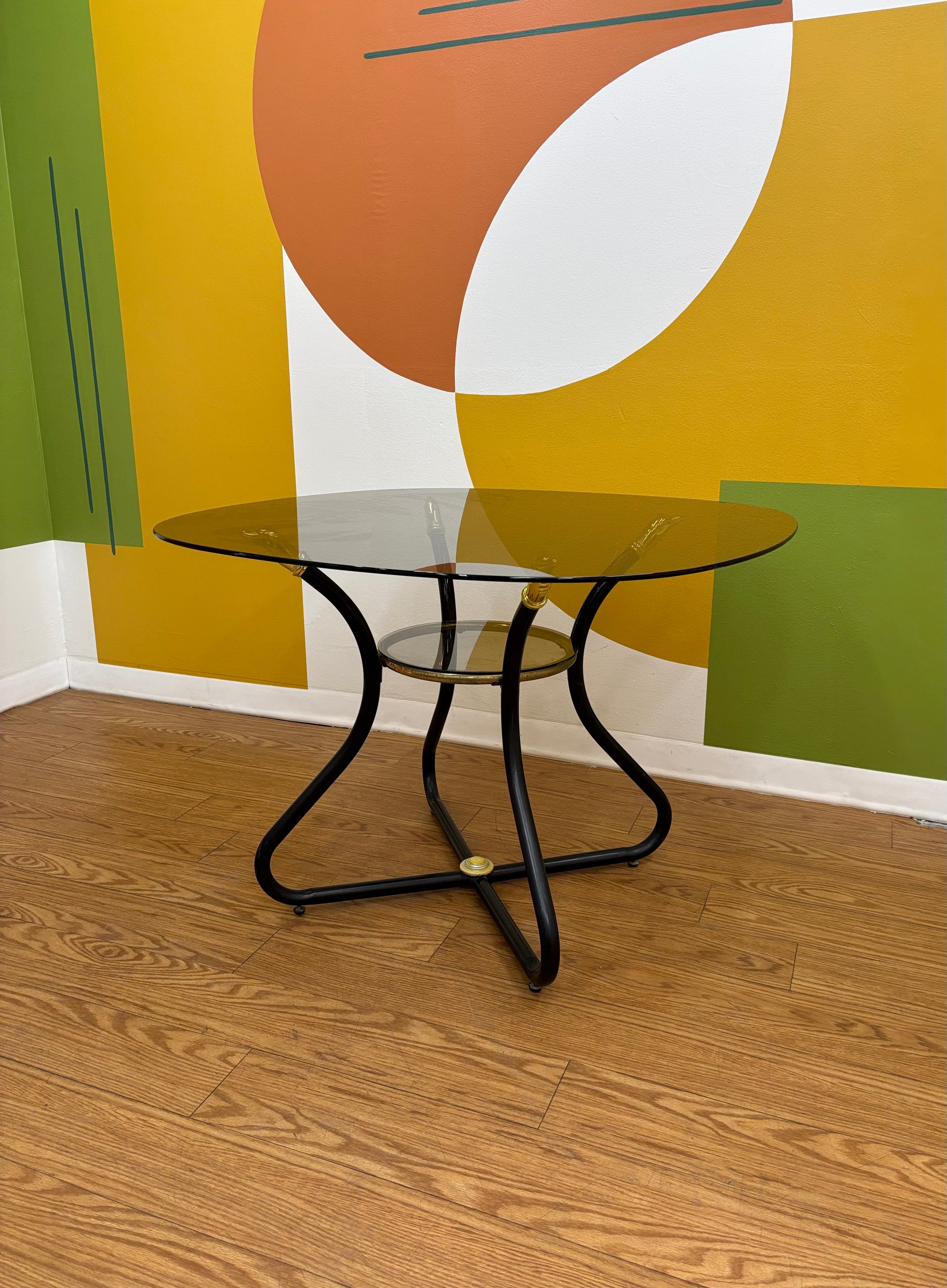 Glass Top Dining Table