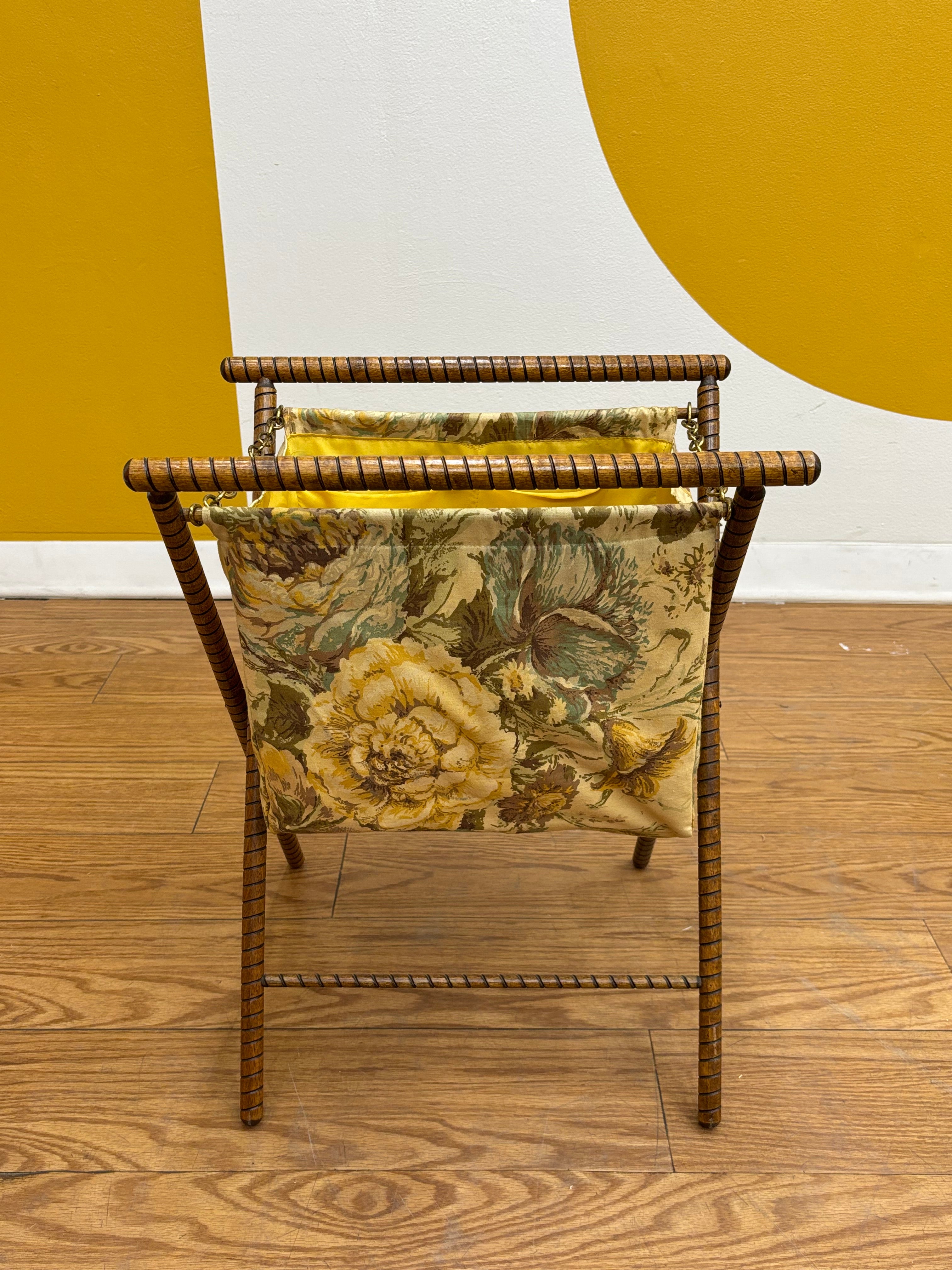 Standing Sewing Basket