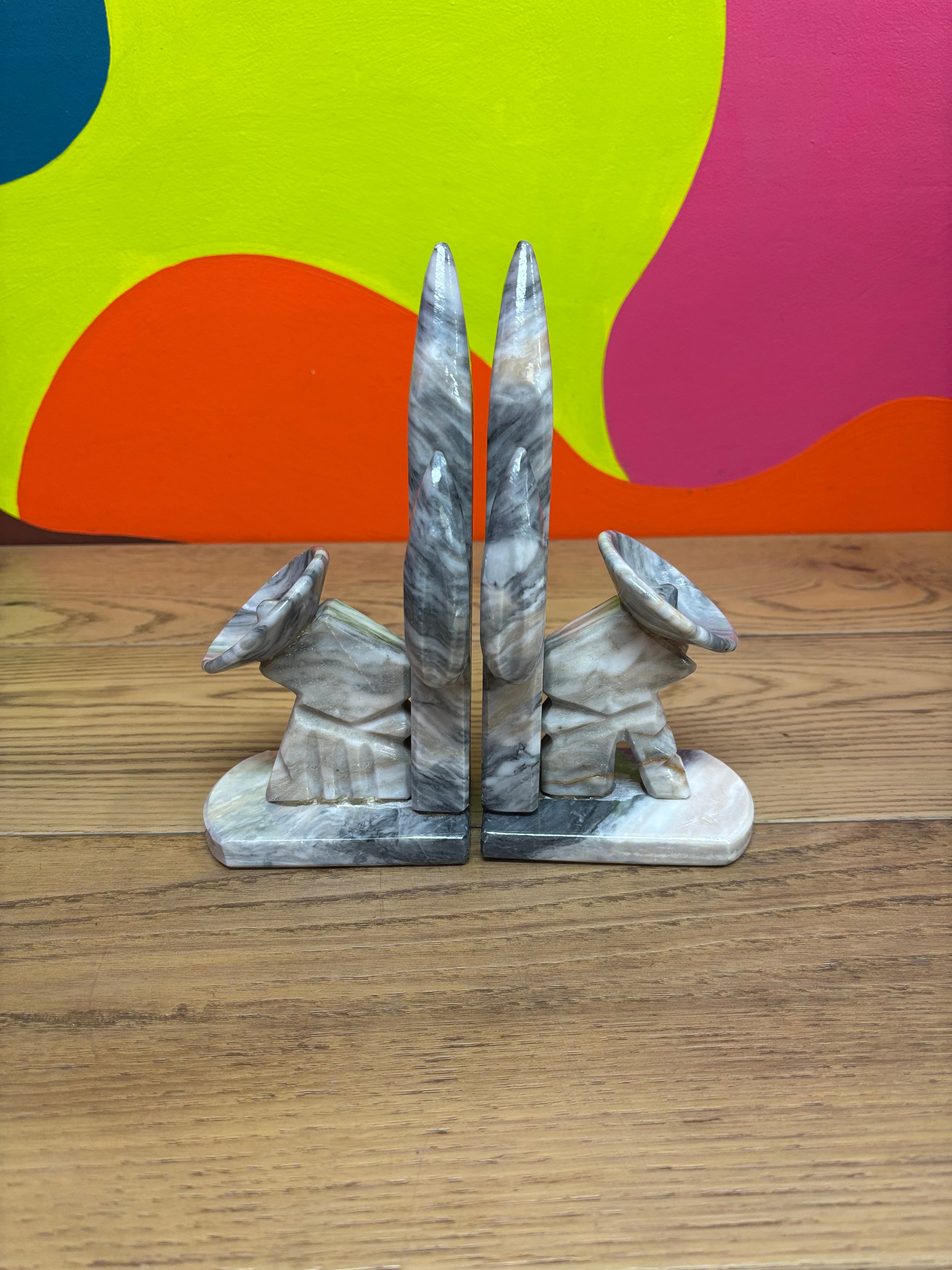 Onyx Bookends