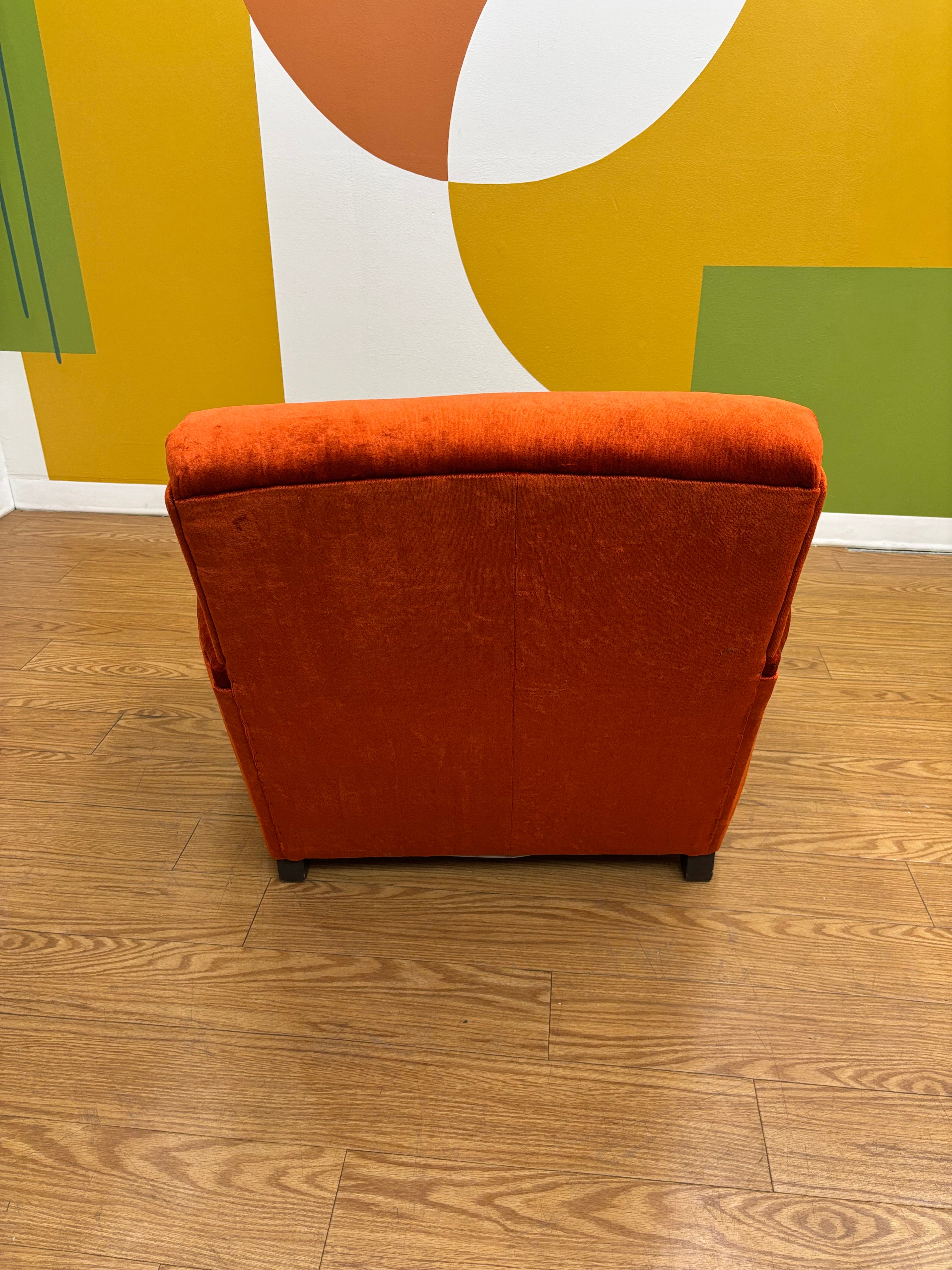 Orange Armchair
