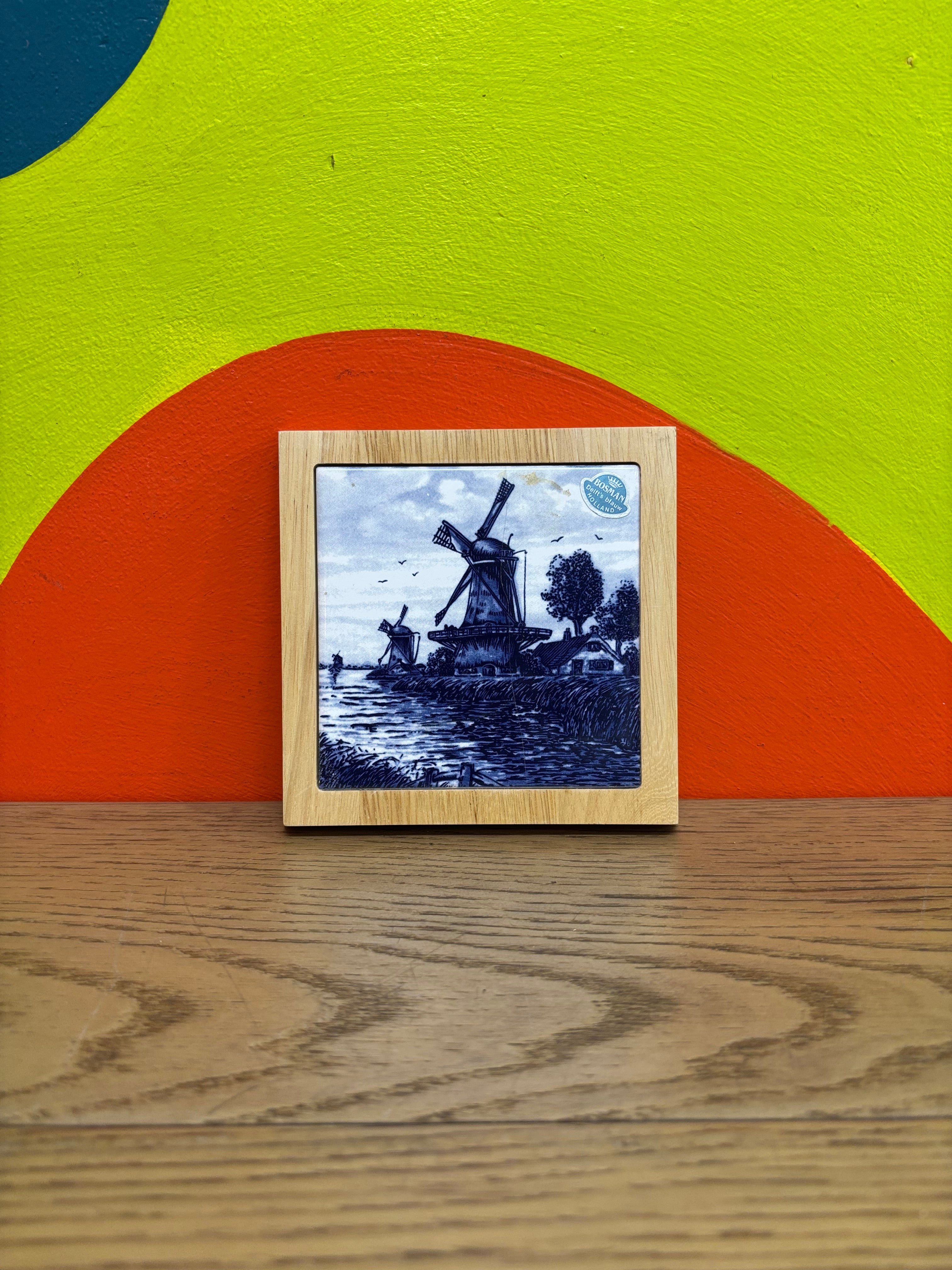 Small Delft Blauw Holland Tile