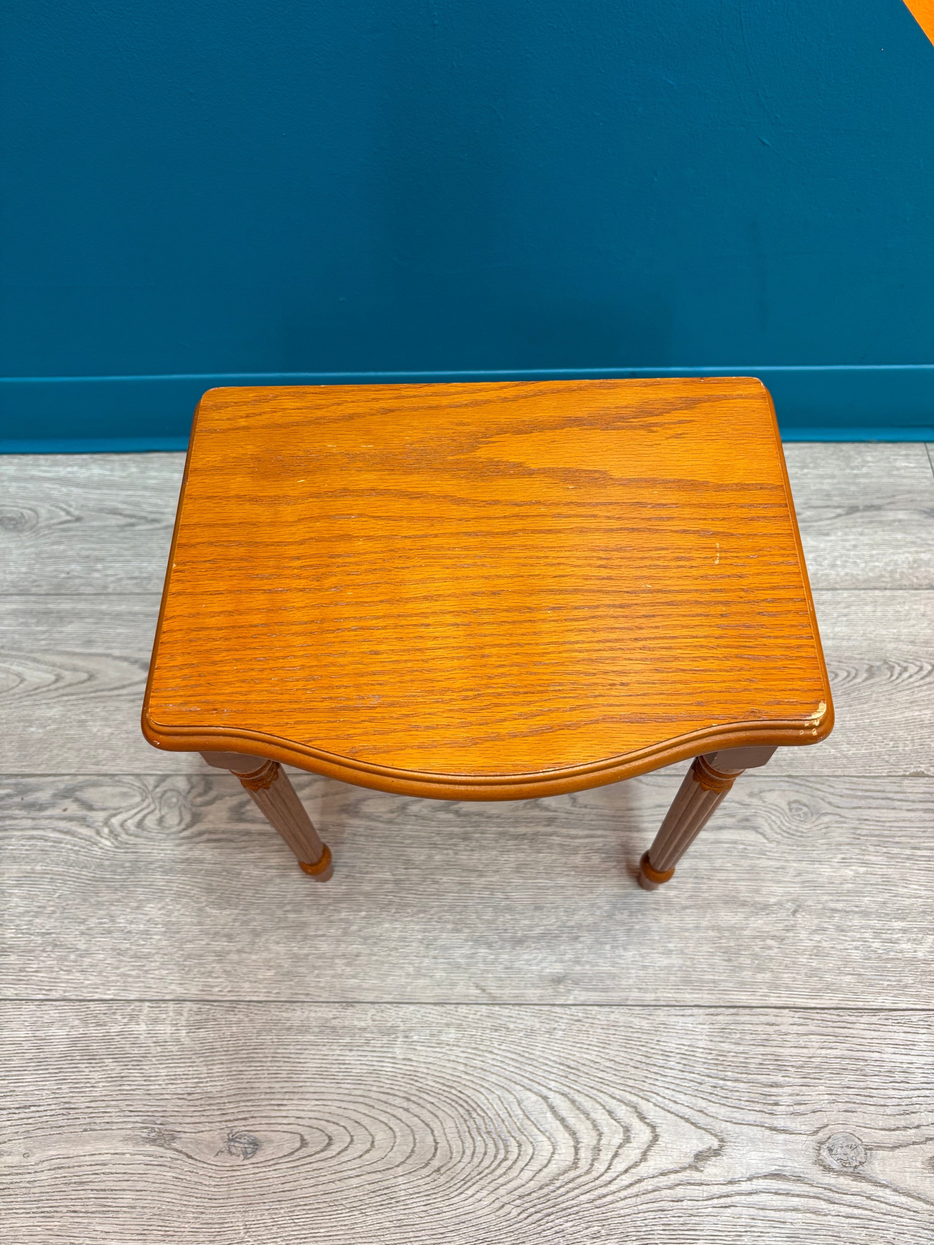 Small Wood Side Table