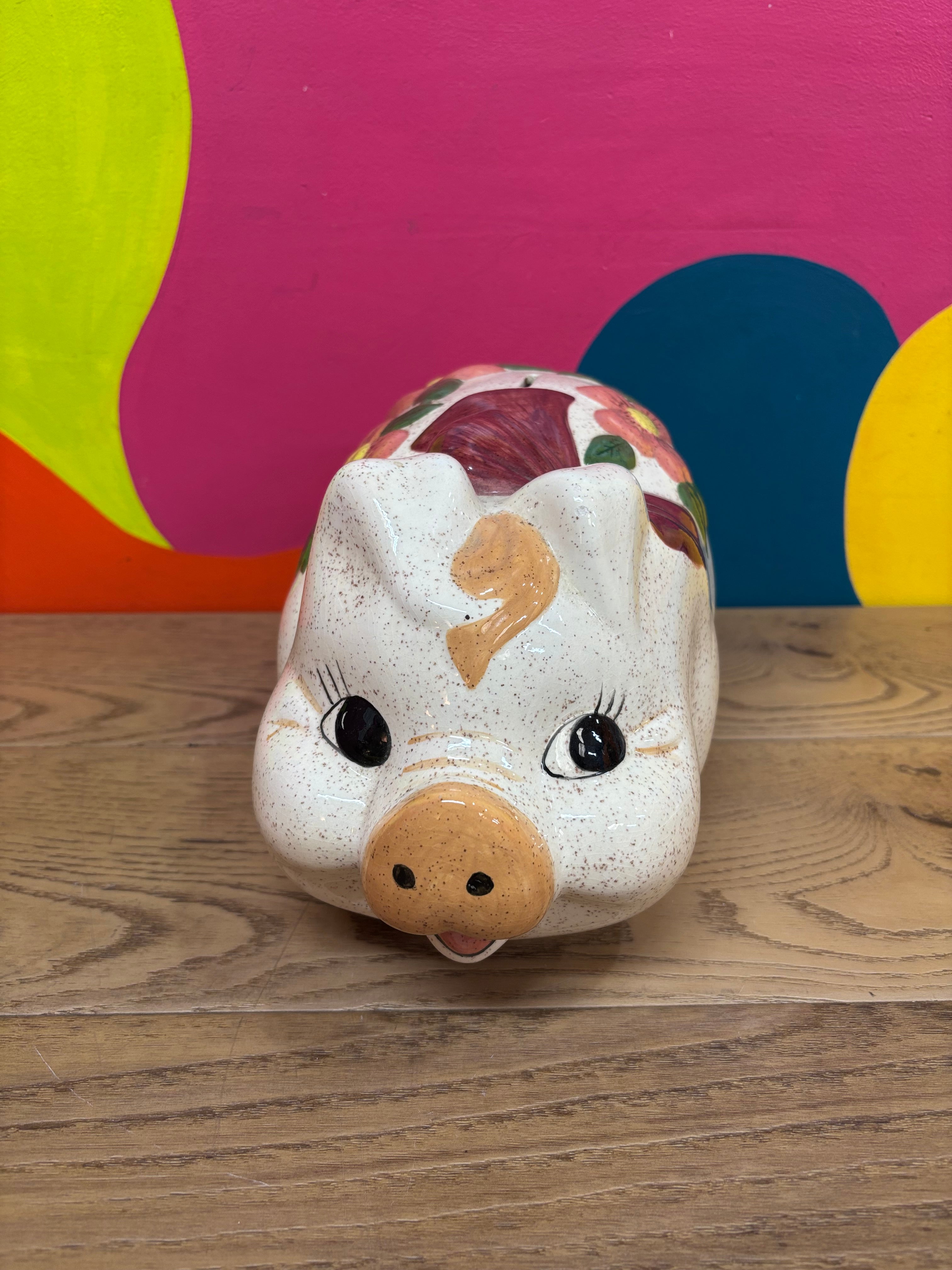 Large Ceramic Piggy Bank