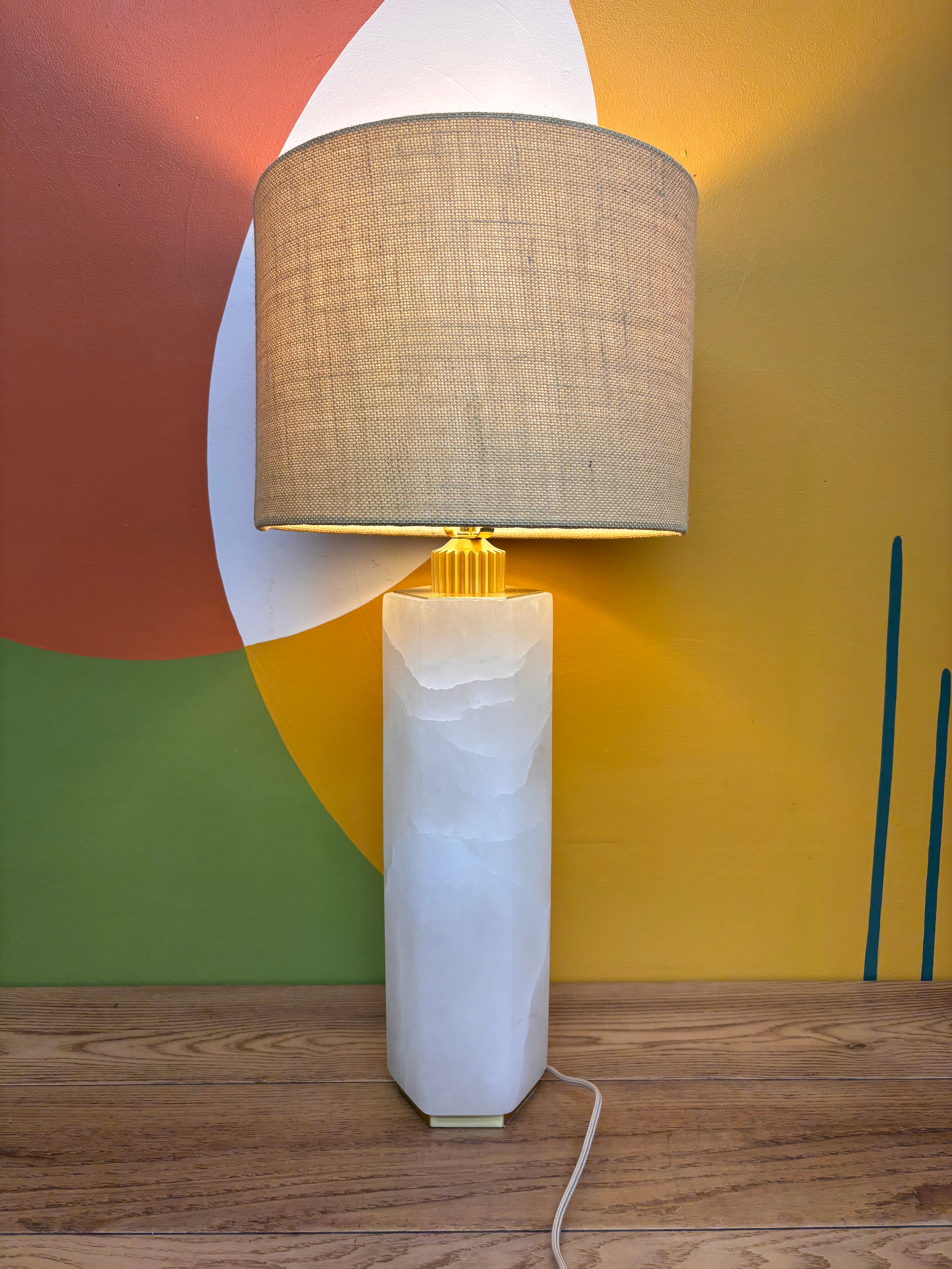 Alabaster Table Lamp (2 available)