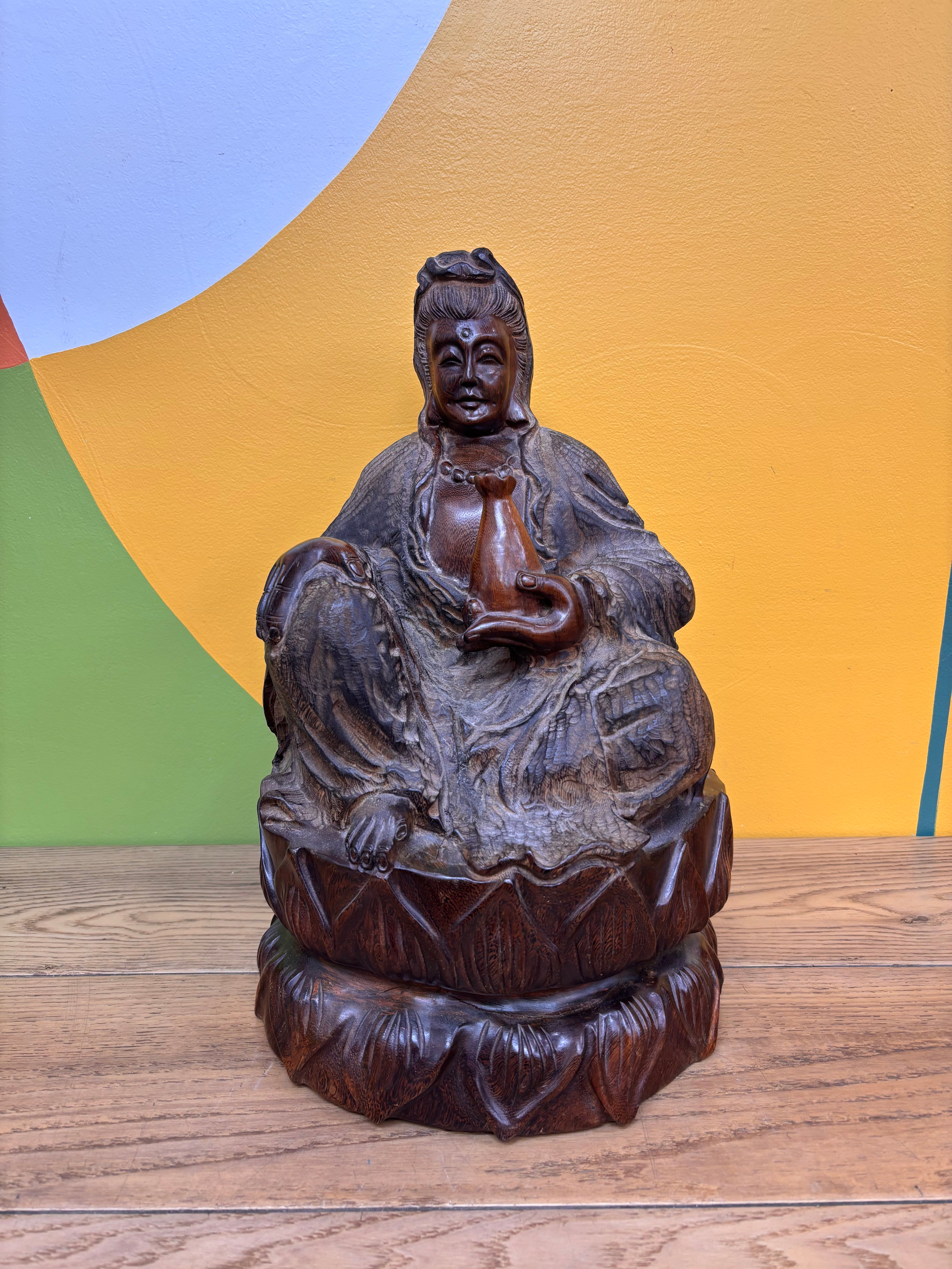 Wood Carved Statue
