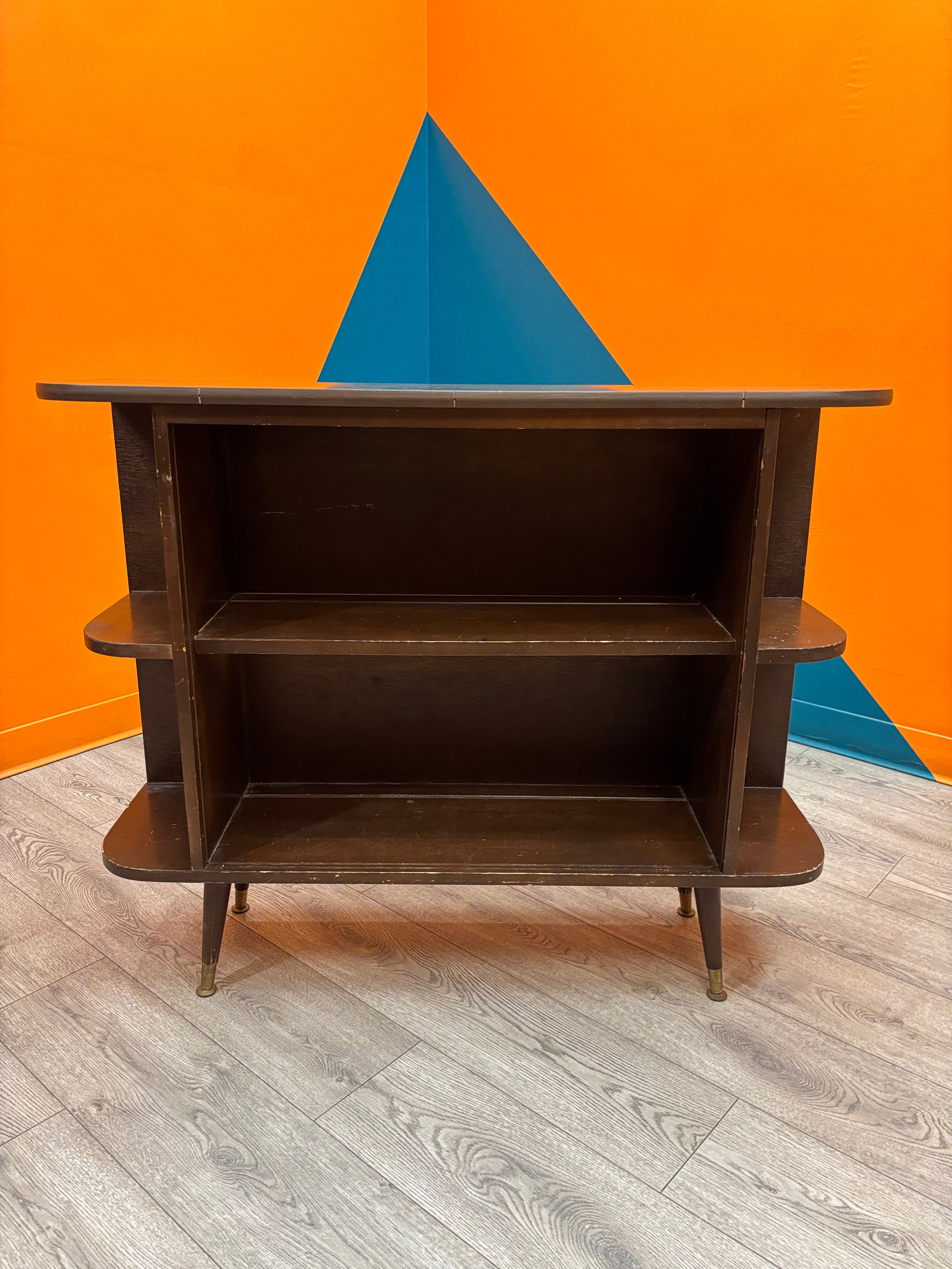 Wood Display Cabinet