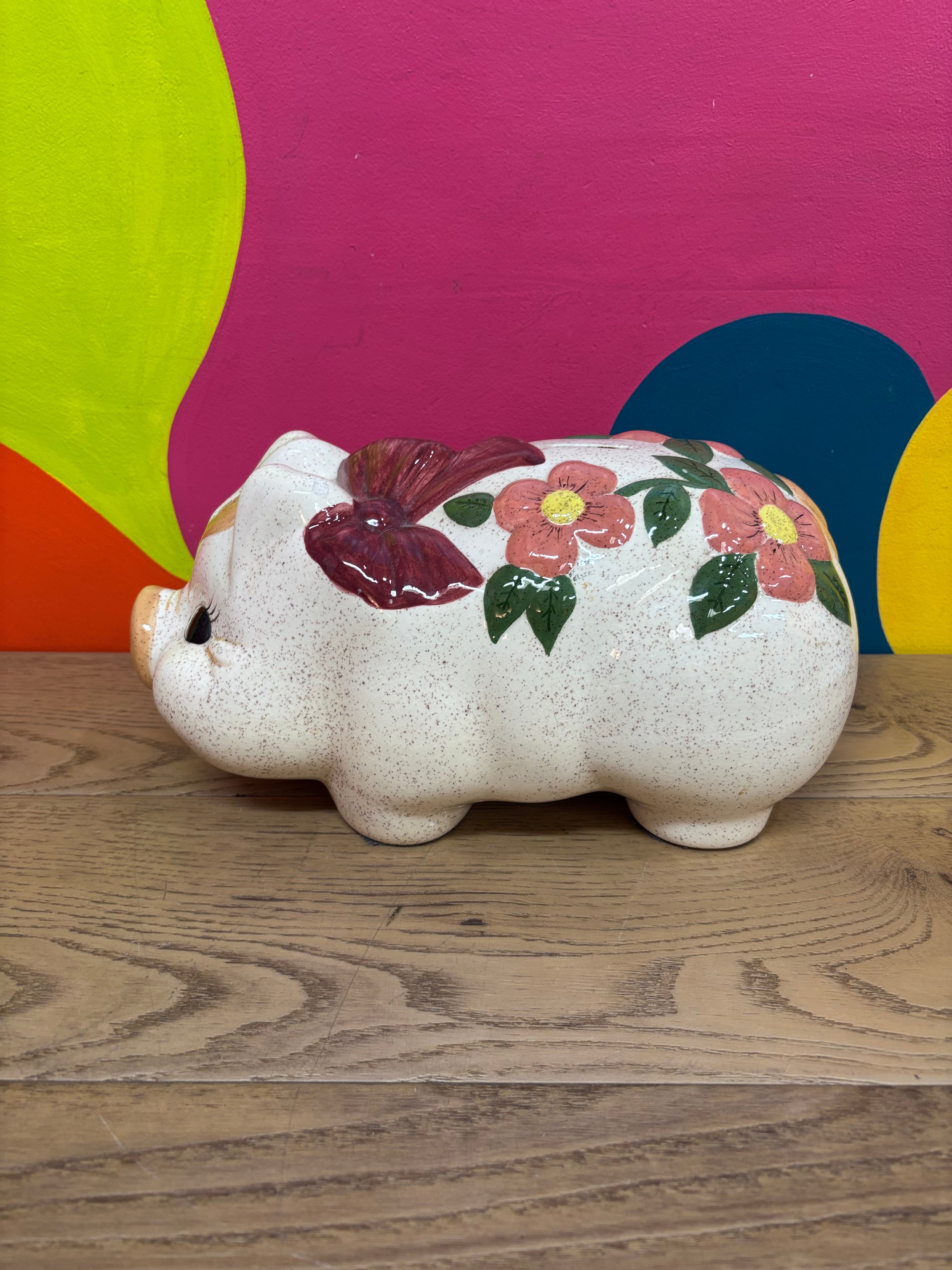 Large Ceramic Piggy Bank