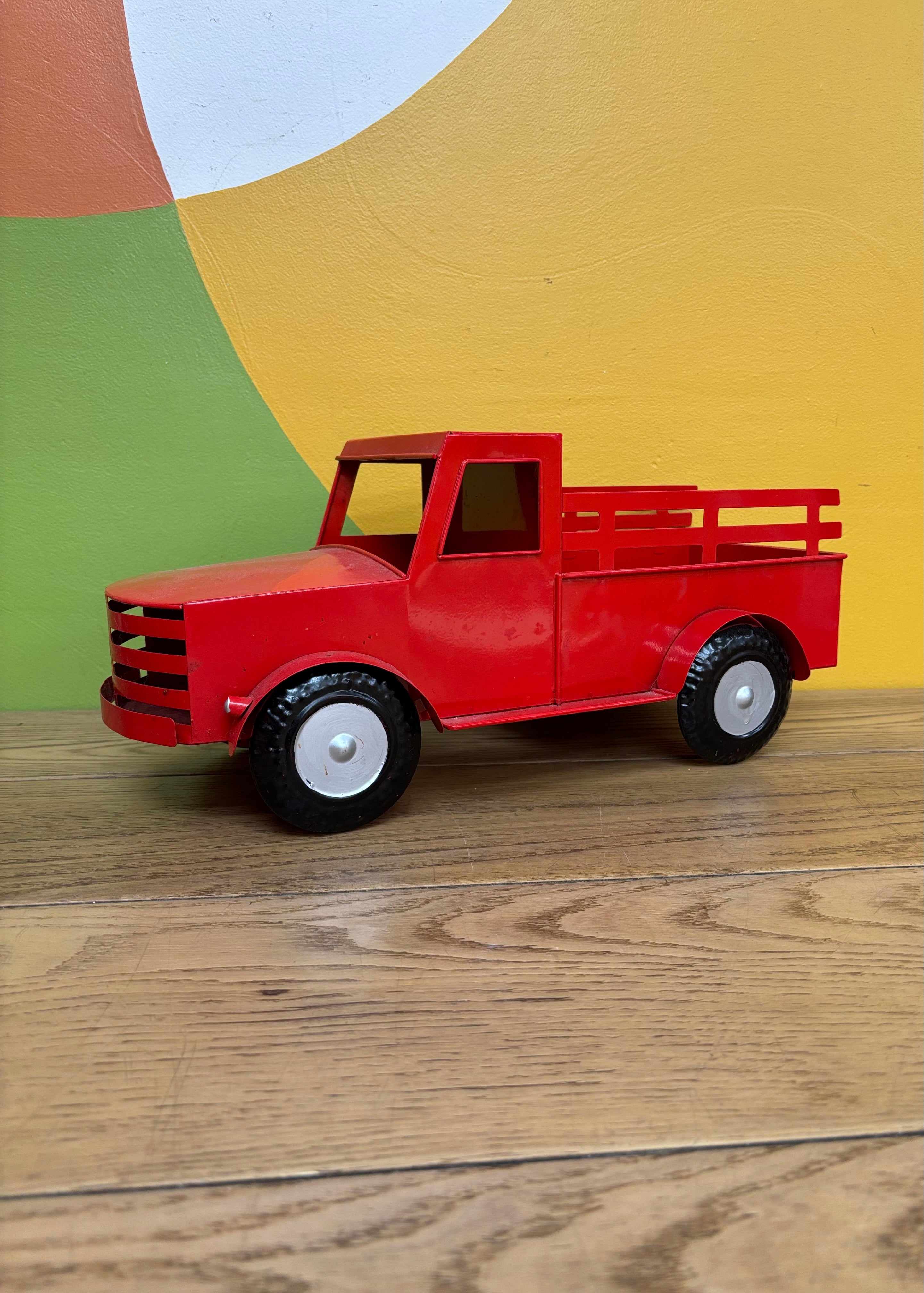 Decorative Red Truck