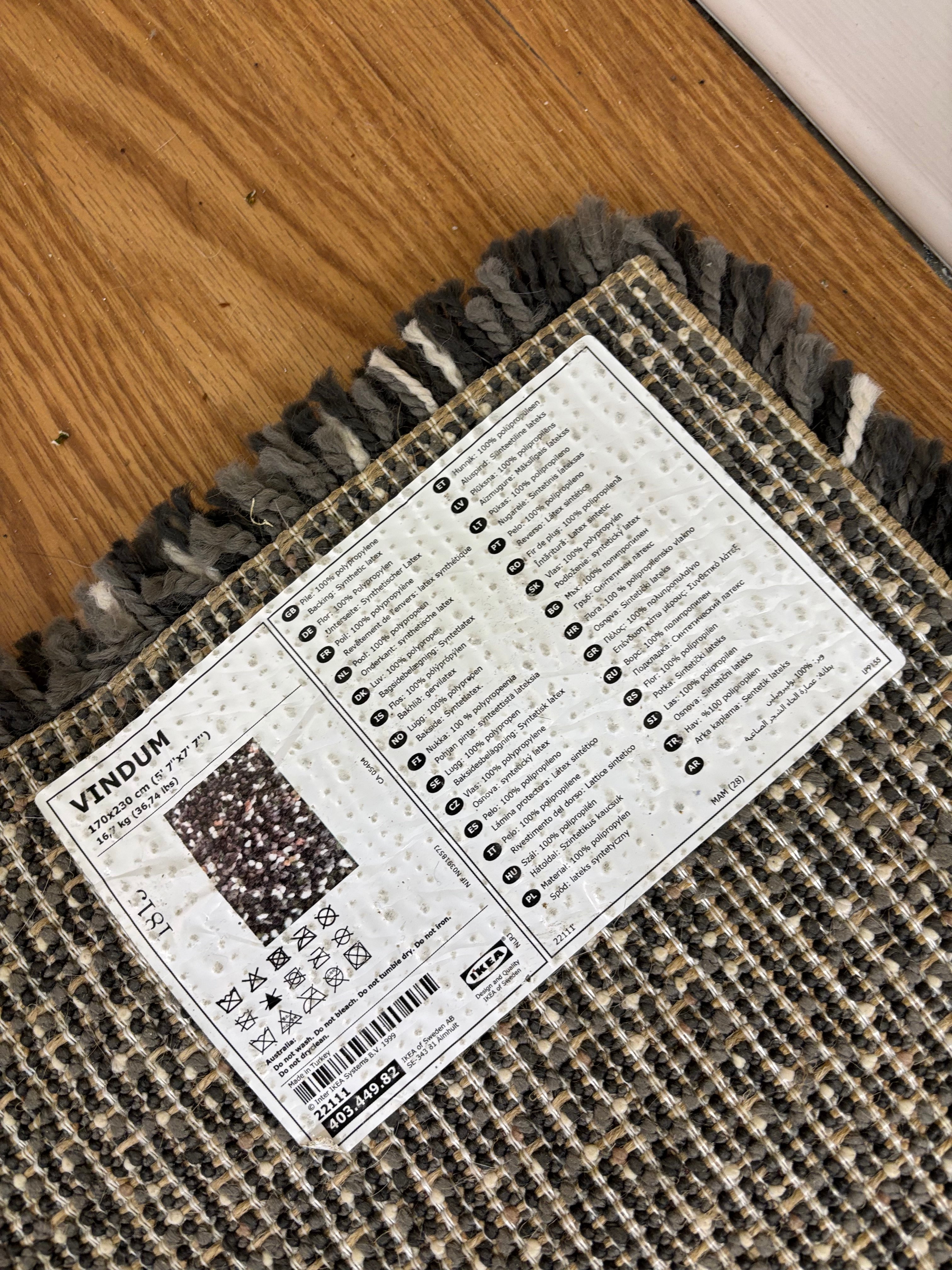 IKEA Vindum Shaggy Rug