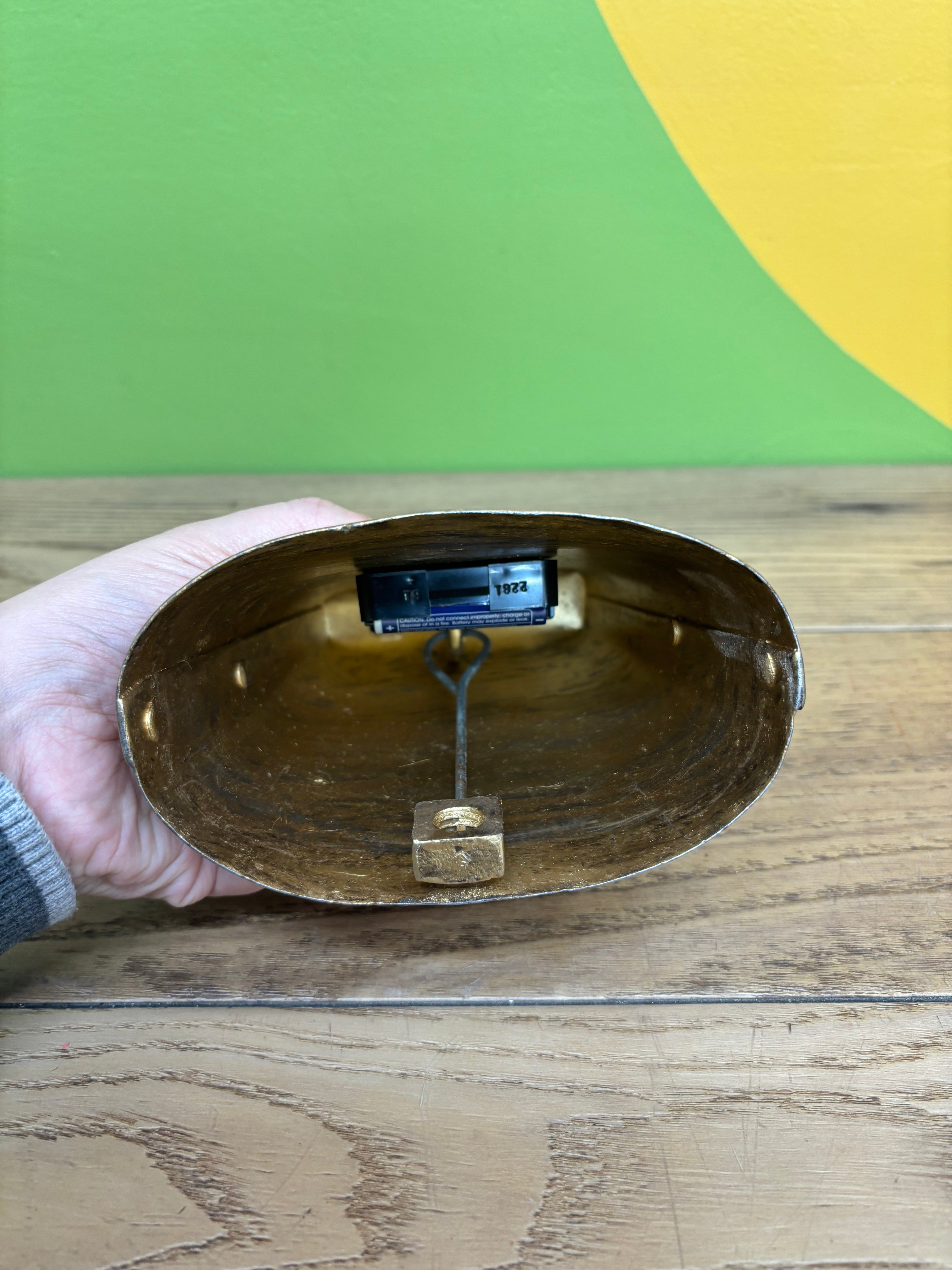 Metal Bell Clock