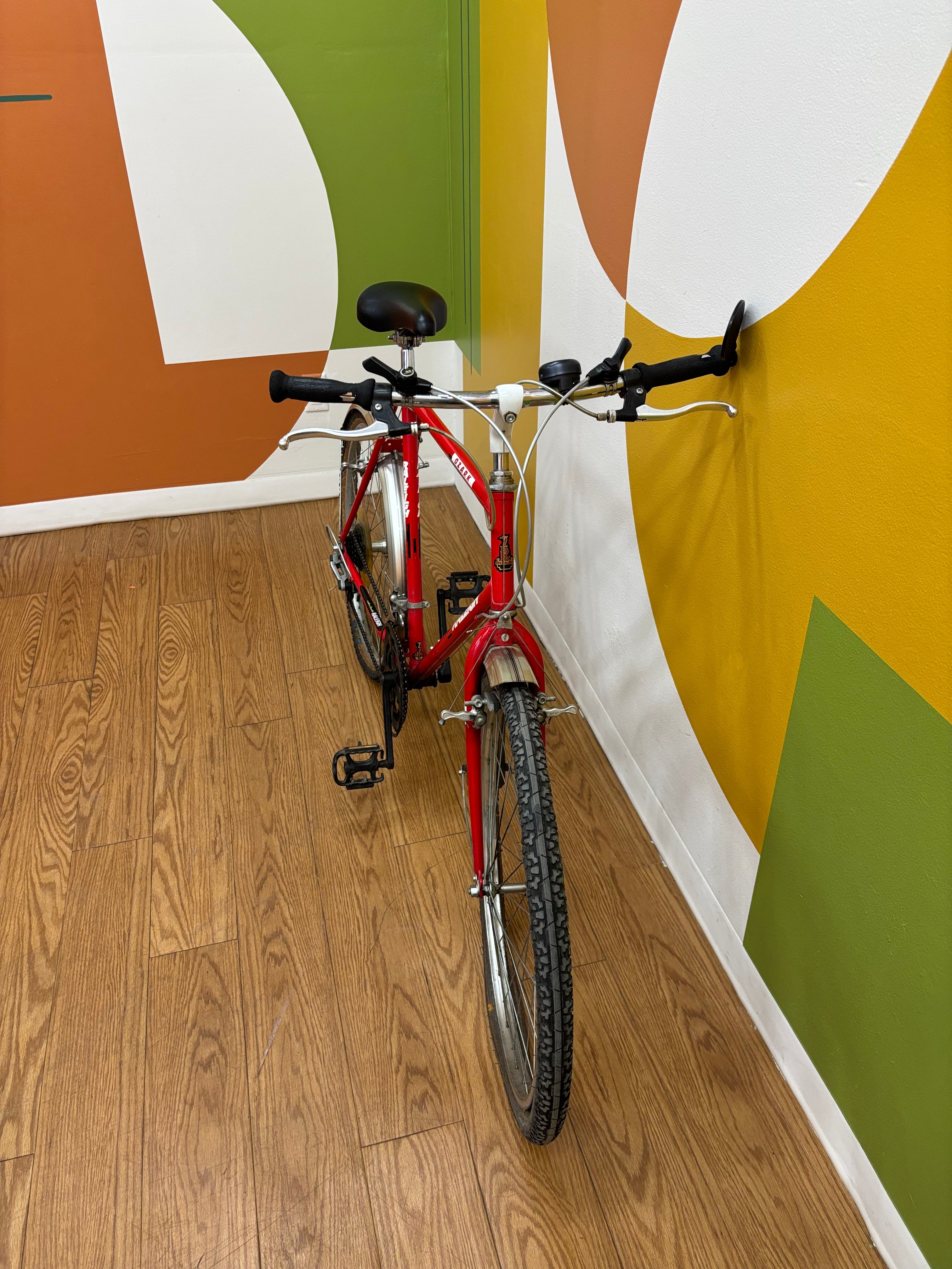 Red Raleigh Ozark Bicycle