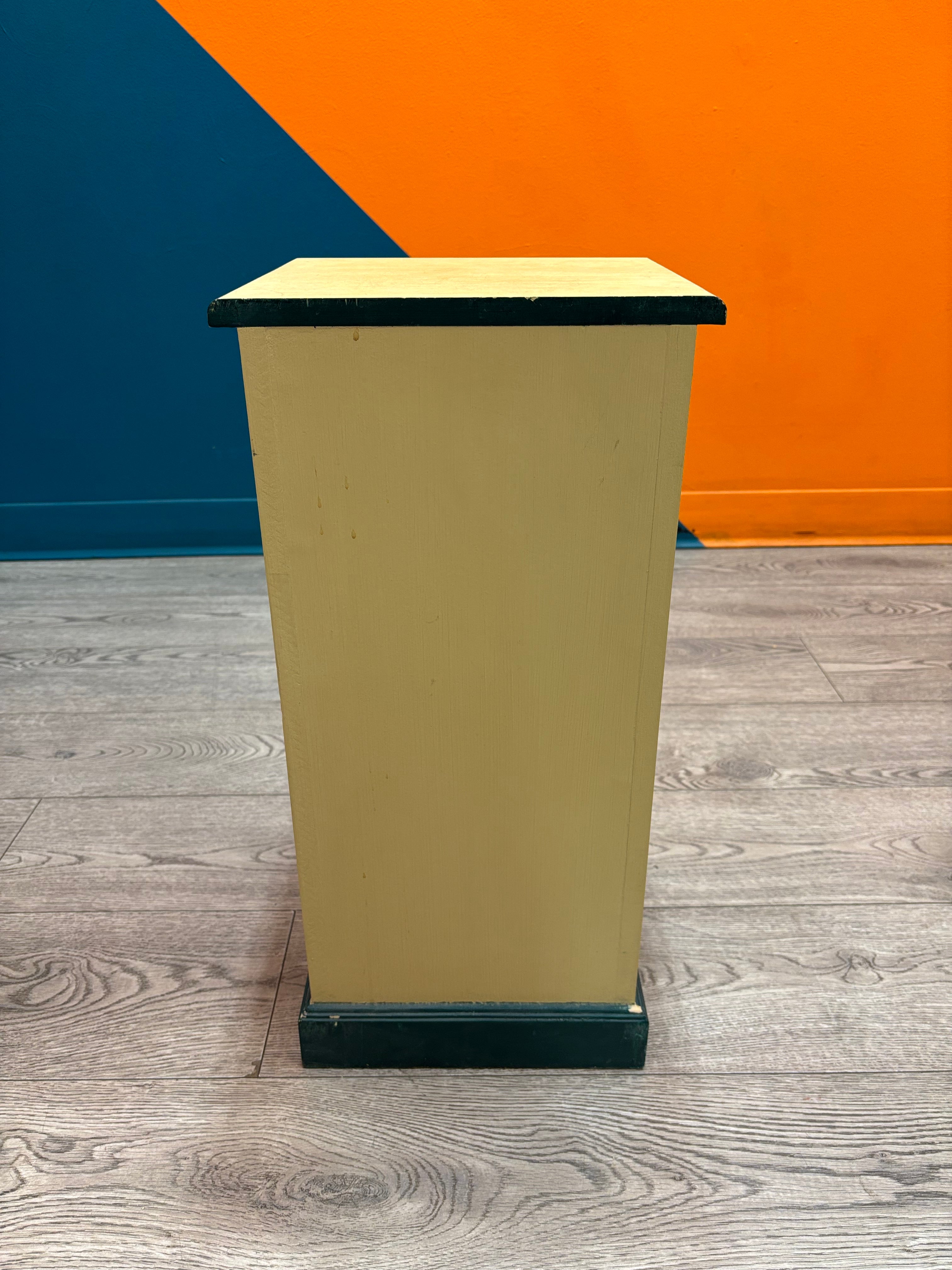 3 Drawer Bird Nightstand