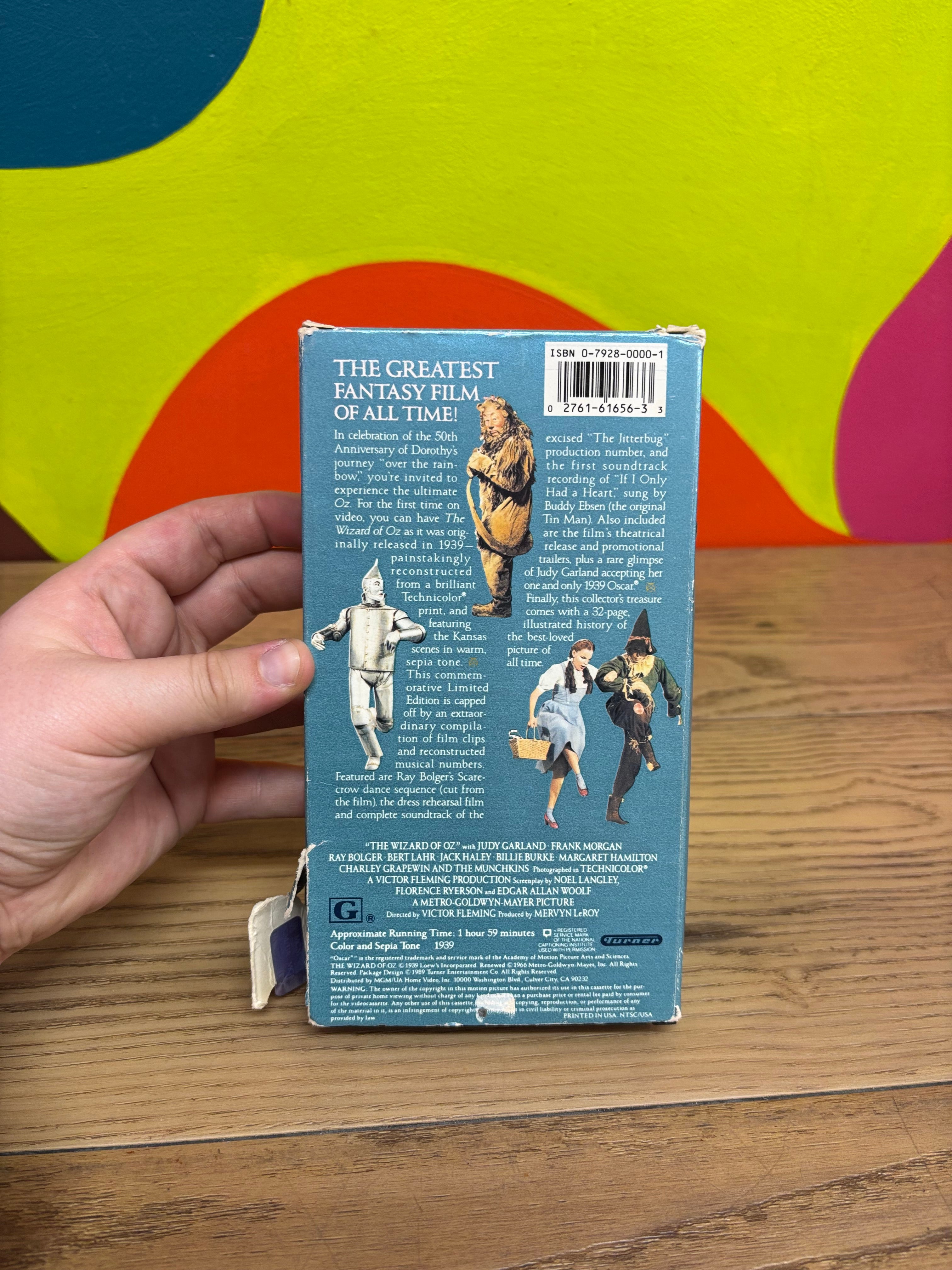 Wizard of Oz 50th Anniversary VHS