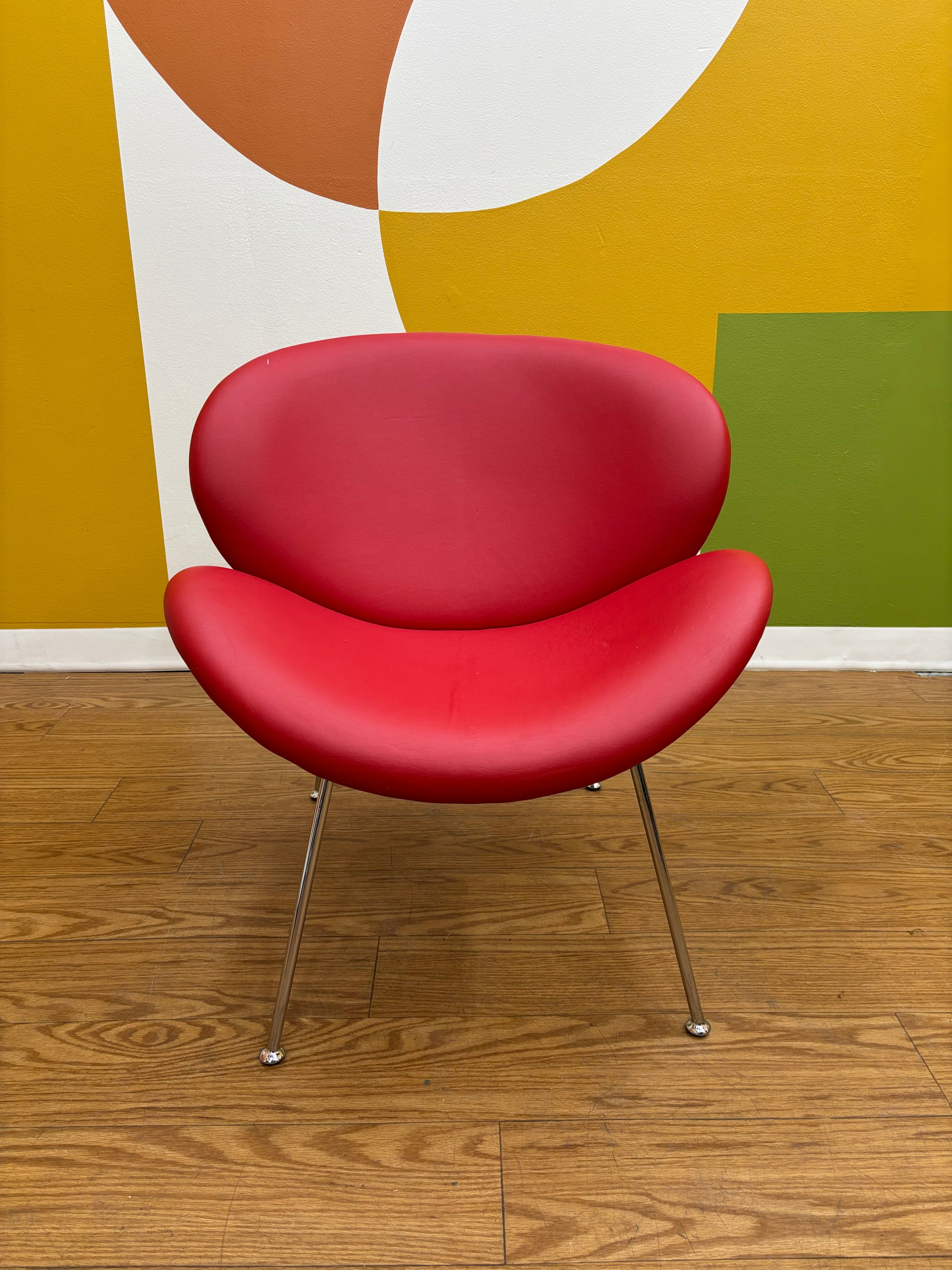 Red Lounge Chair