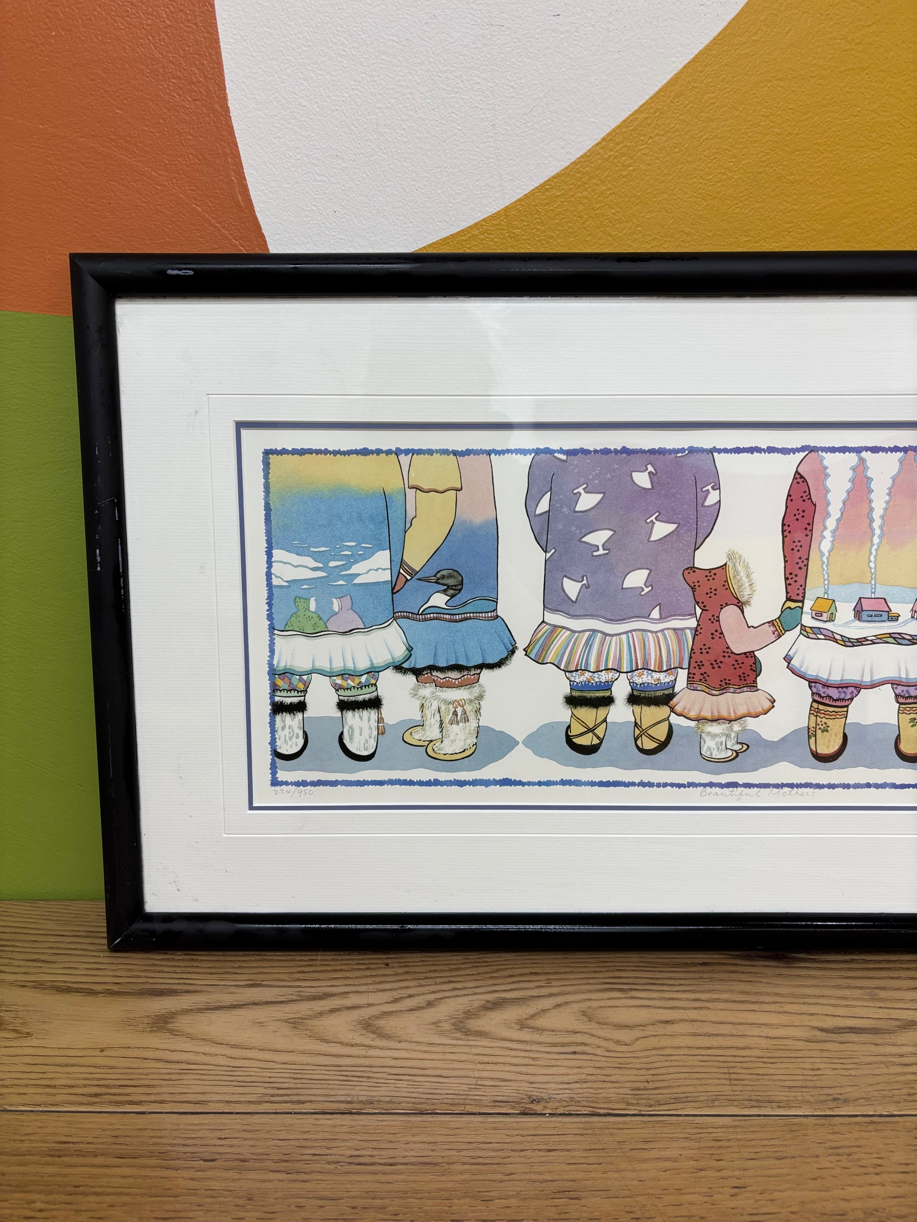 Beautiful Mothers Framed Print by Willie Wong