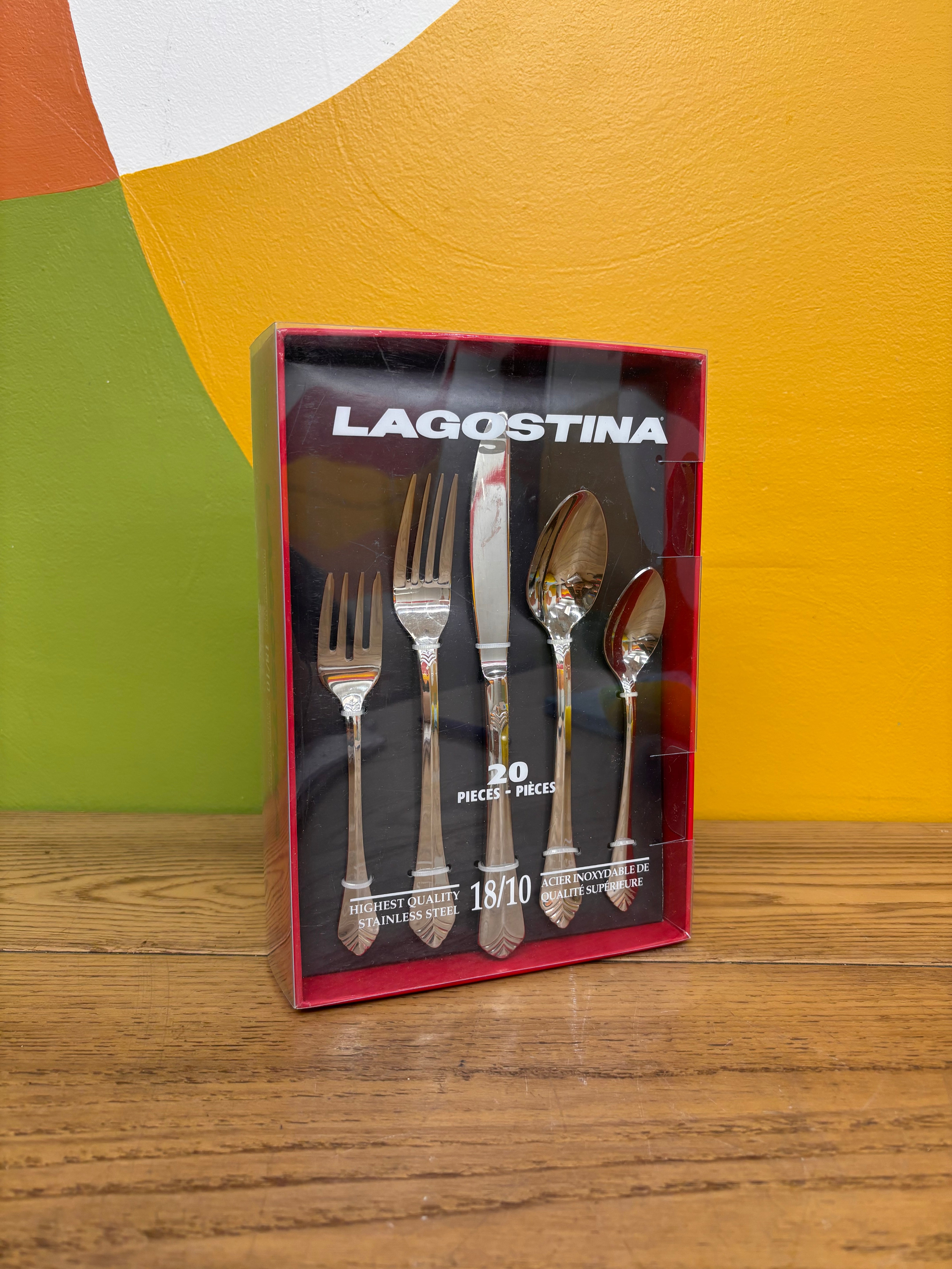 Lagostina 20-Piece Flatware Set (3 available)