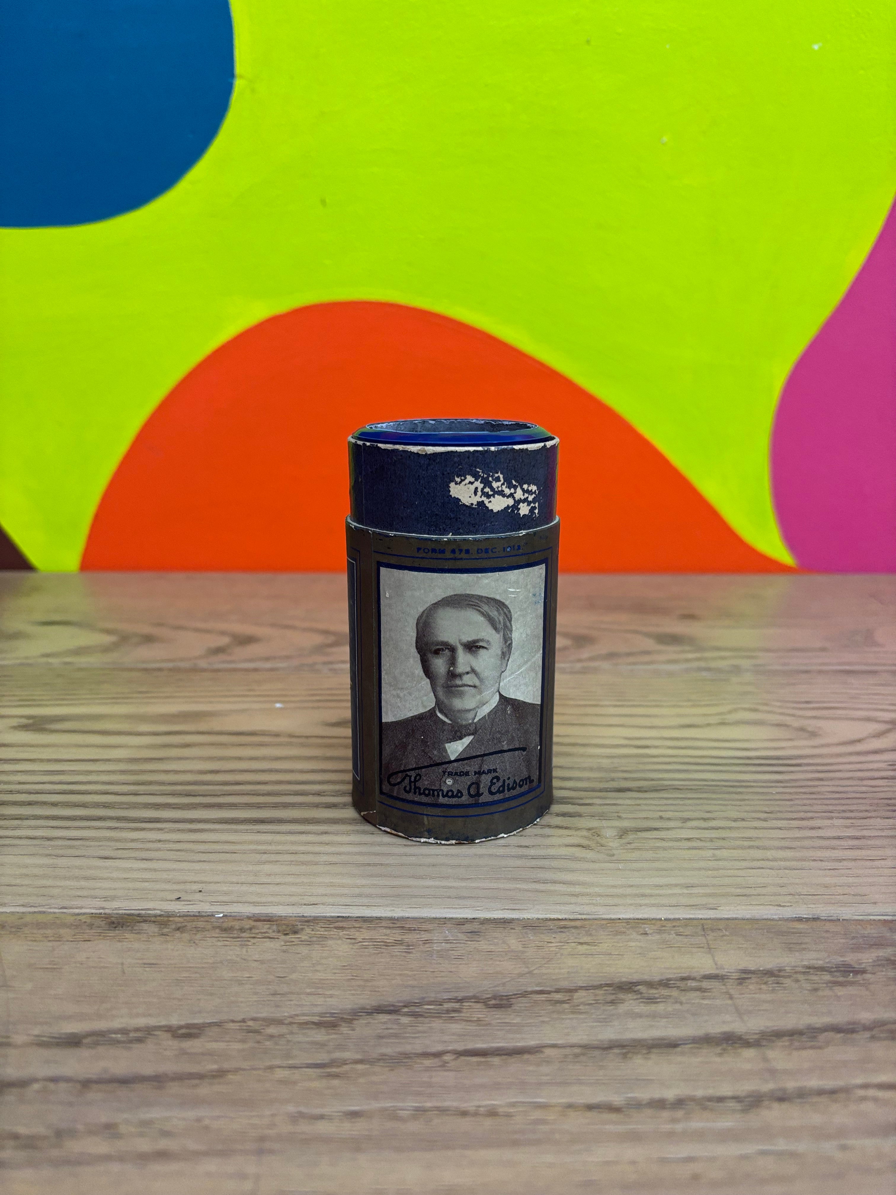 Edison Blue Amberol Cylinder Record