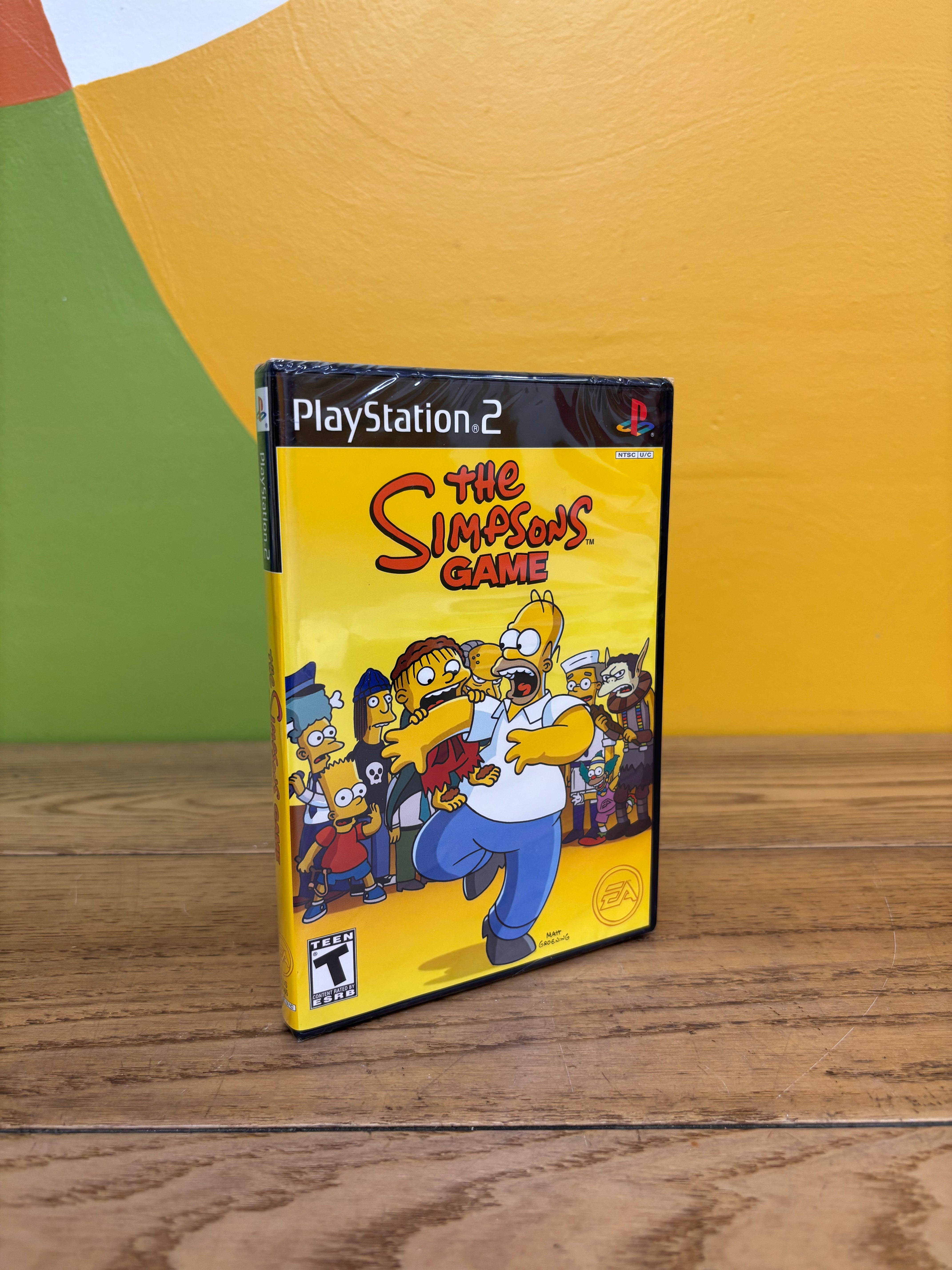 The Simpsons Game PlayStation 2 Game (SEALED)