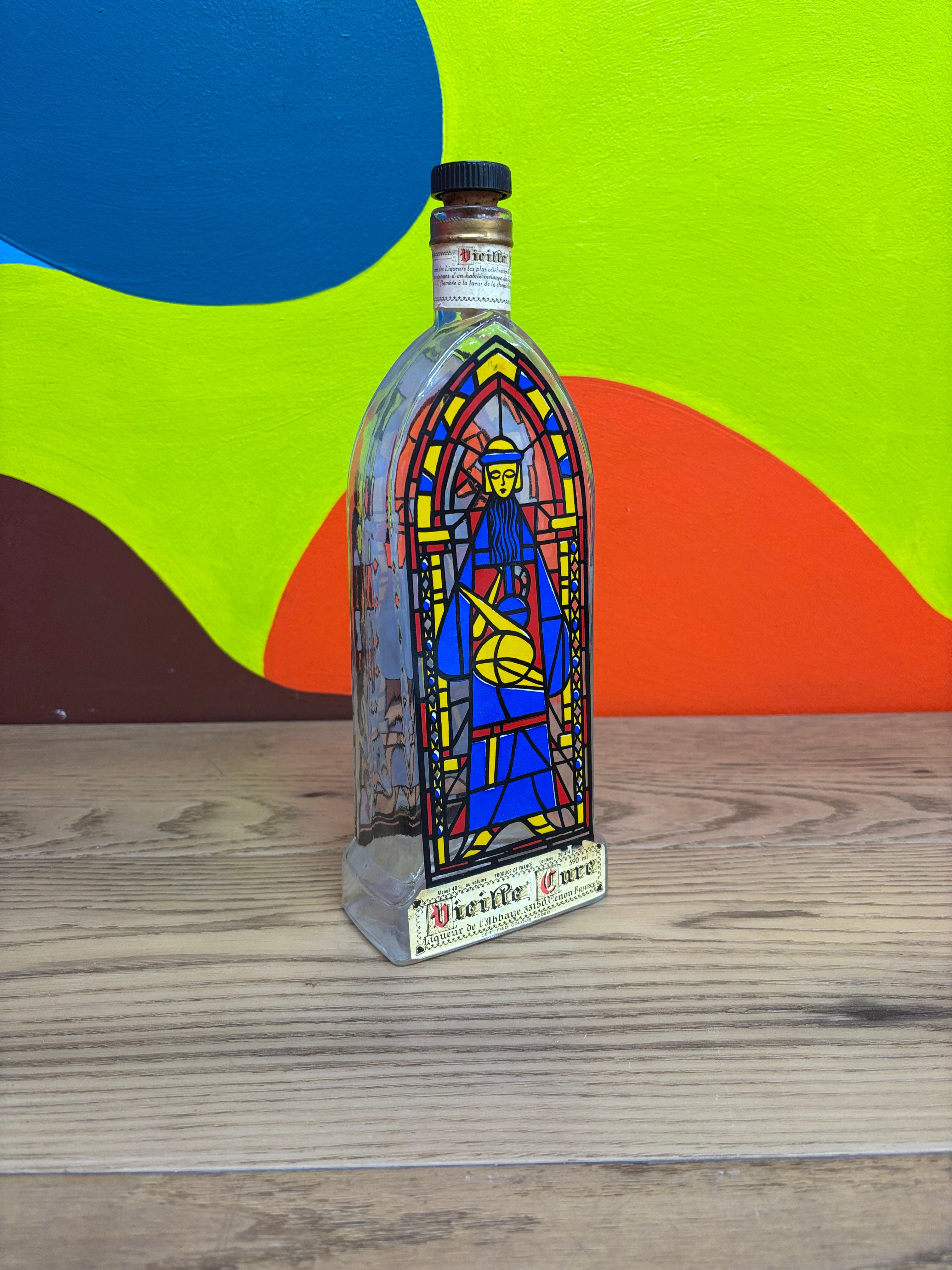 Glass Bottle of Vieille Cure Liqueur