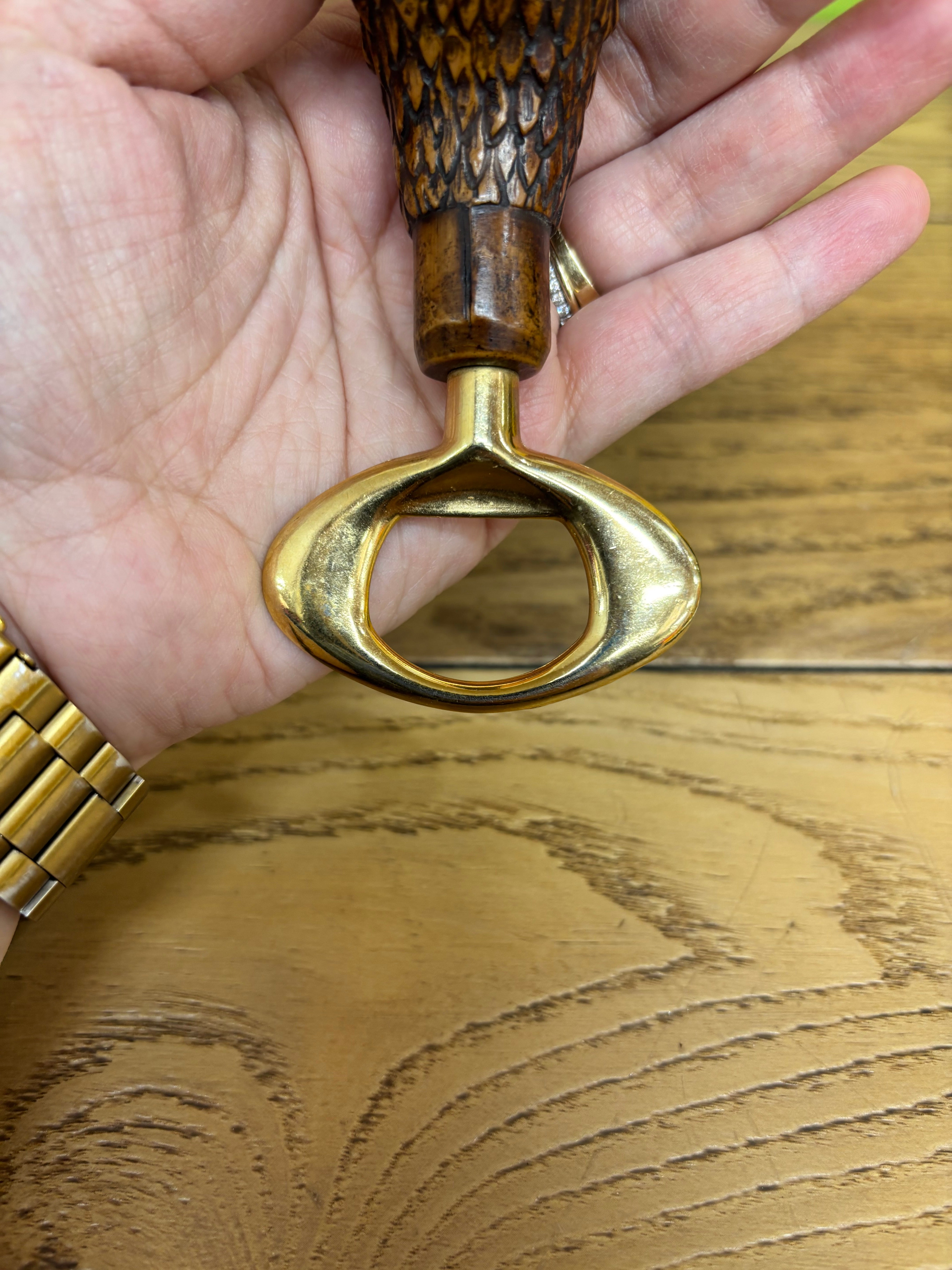 Carved Duck Bottle Opener
