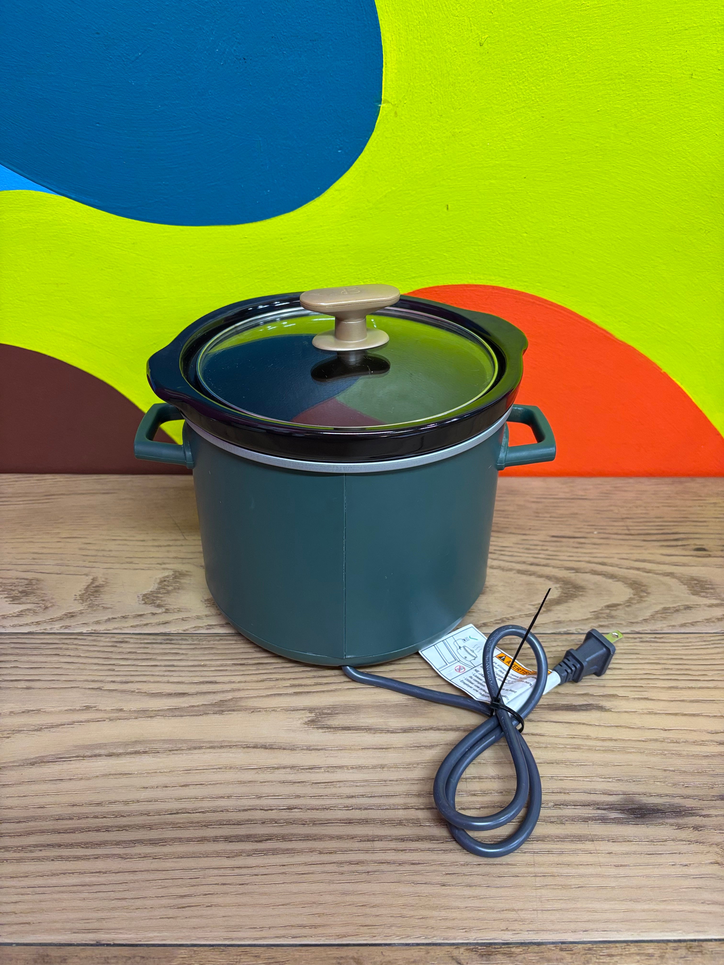 Beautiful by Drew Barrymore Green 2Qt Slow Cooker
