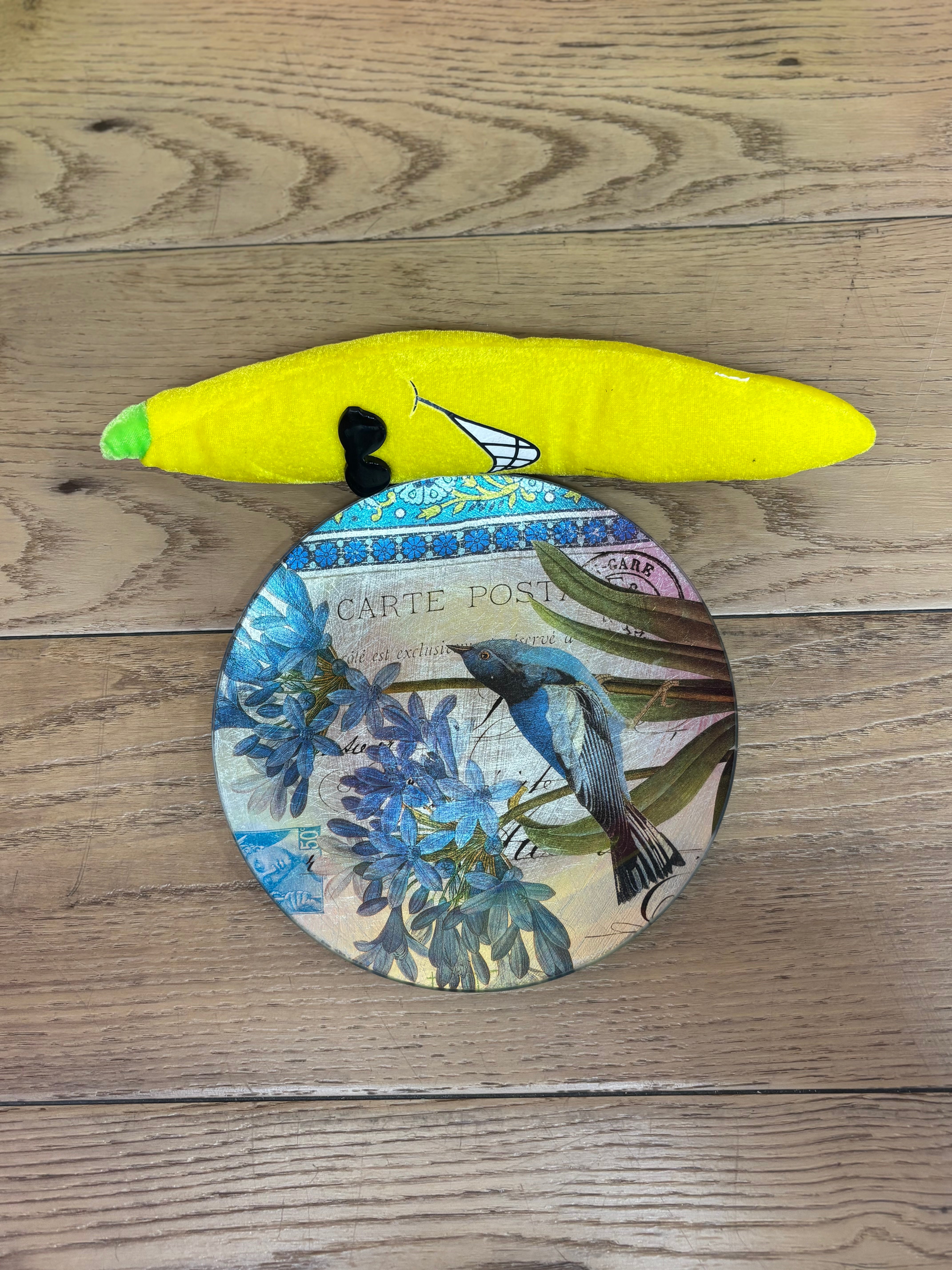 Glass Decorative Plates (2)