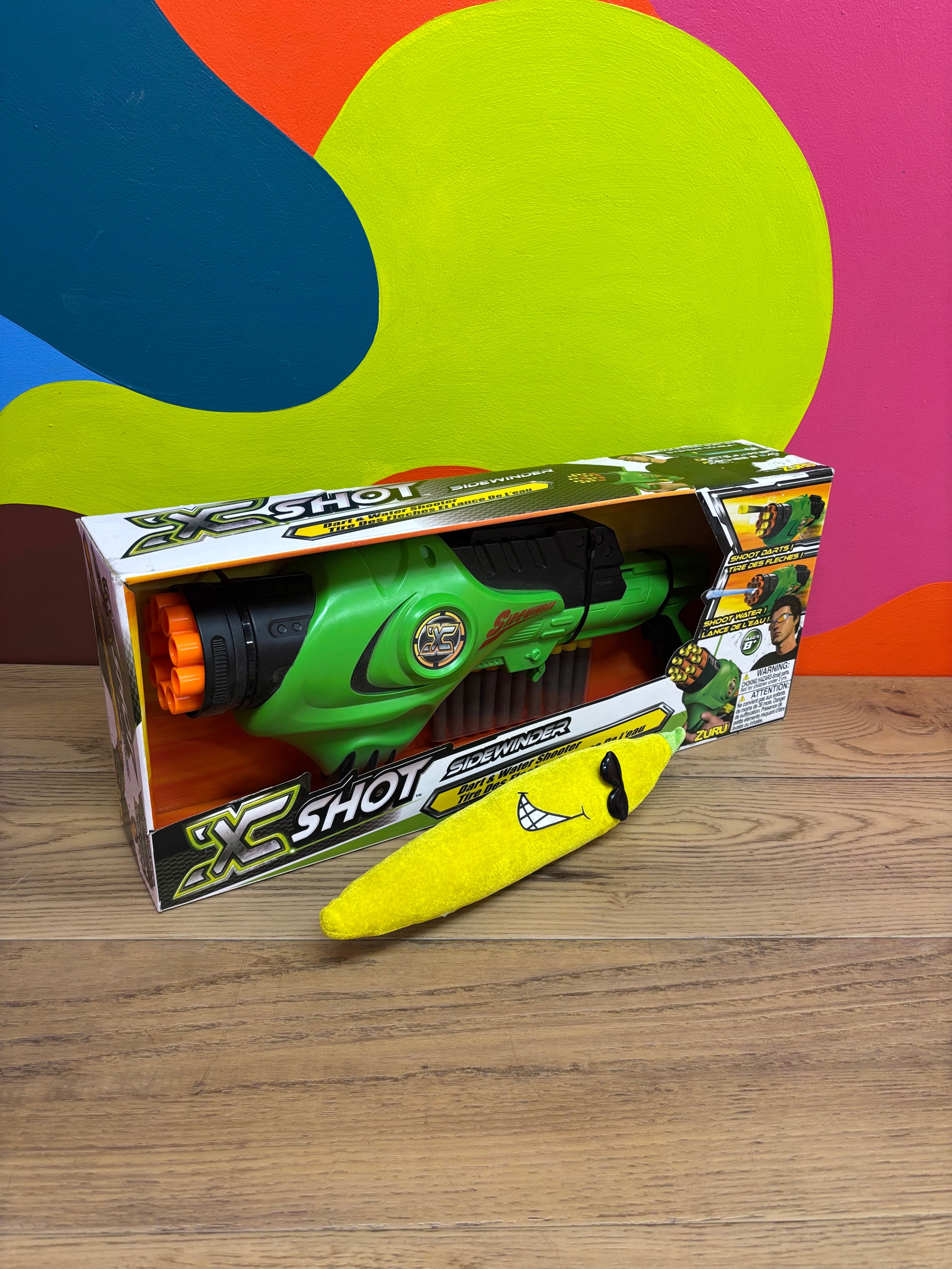 X-Shot Sidewinder Dart & Water Shooter (NEW)