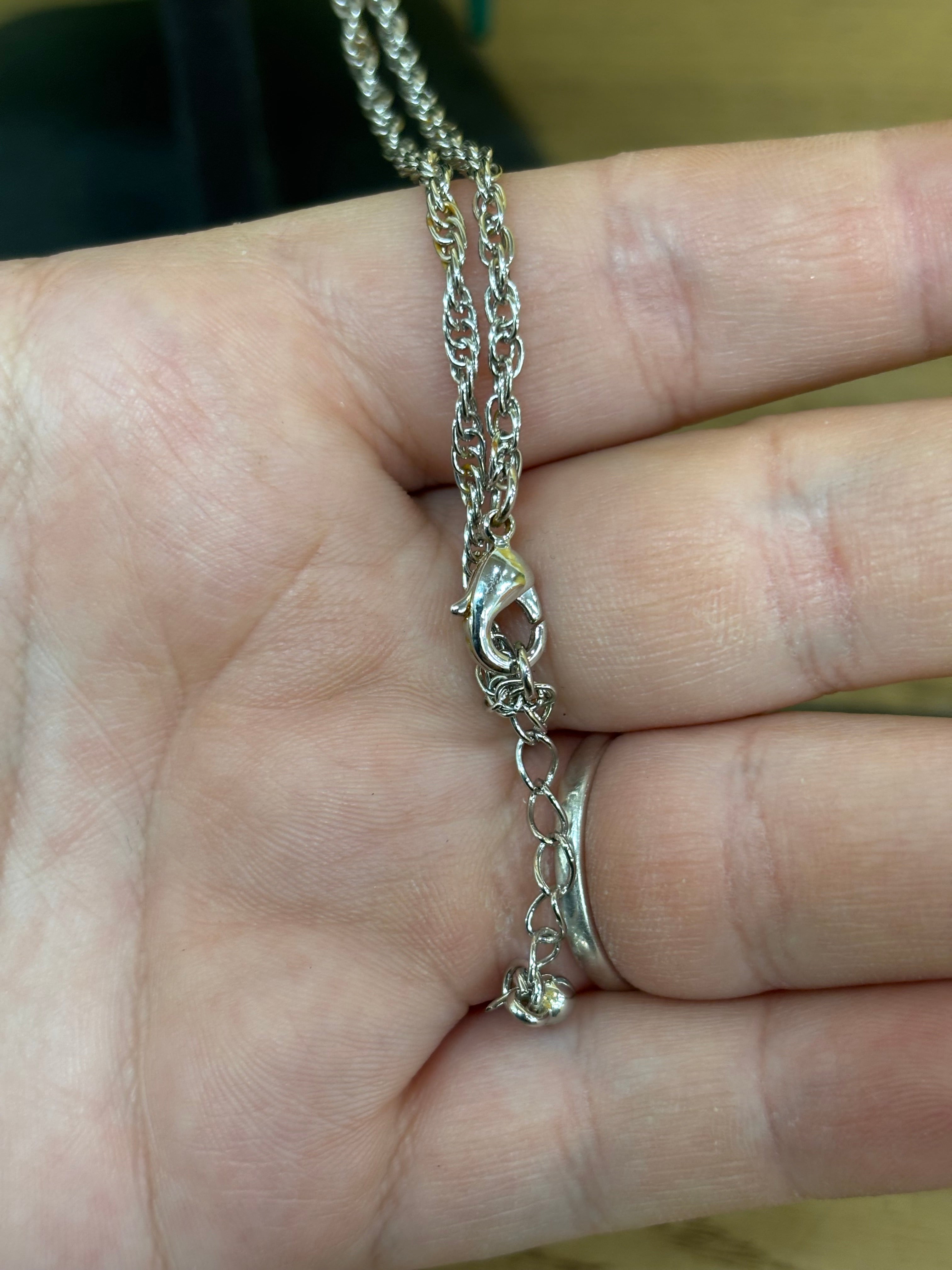 Long Zebra Necklace