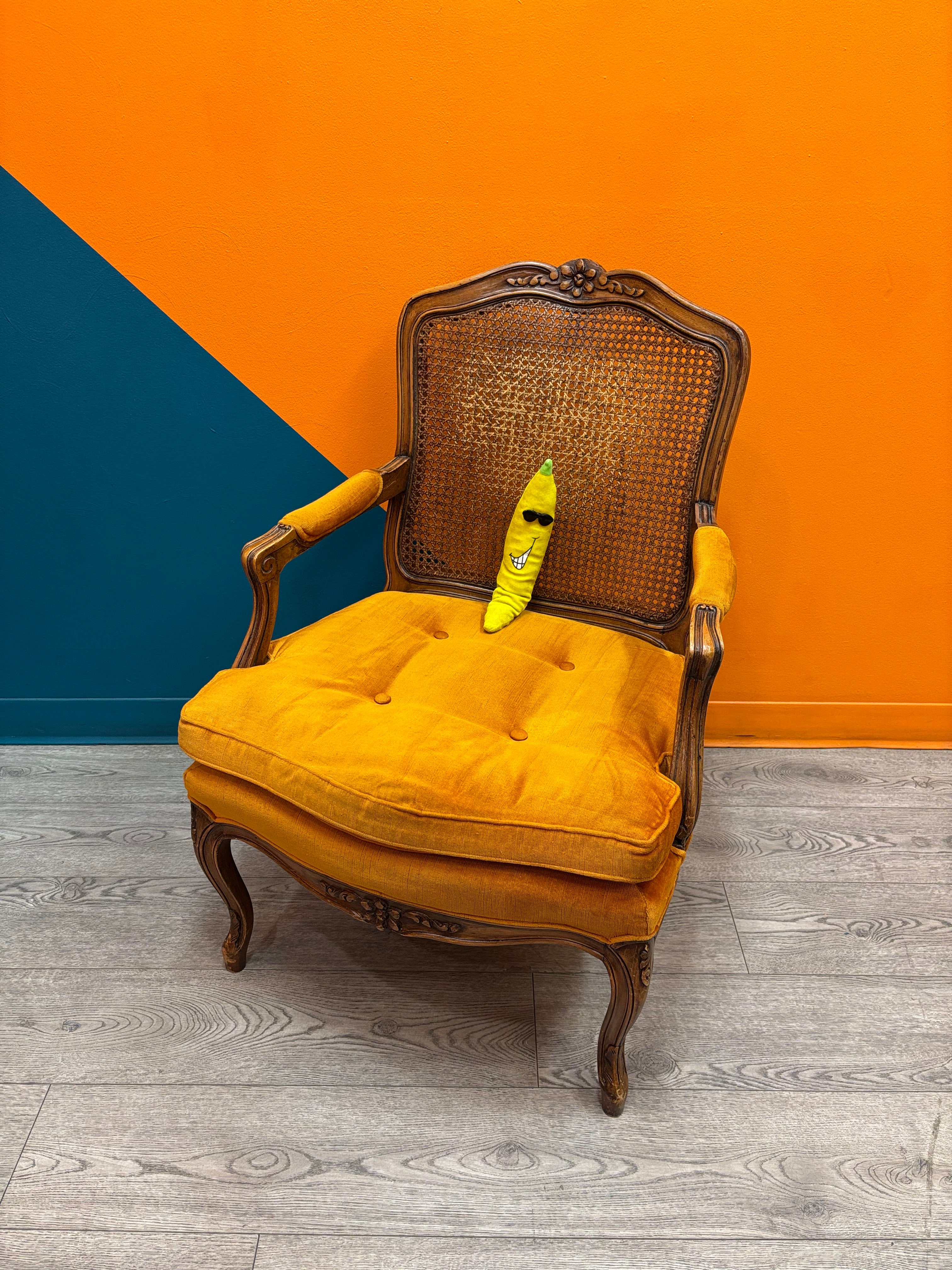 Orange Armchair