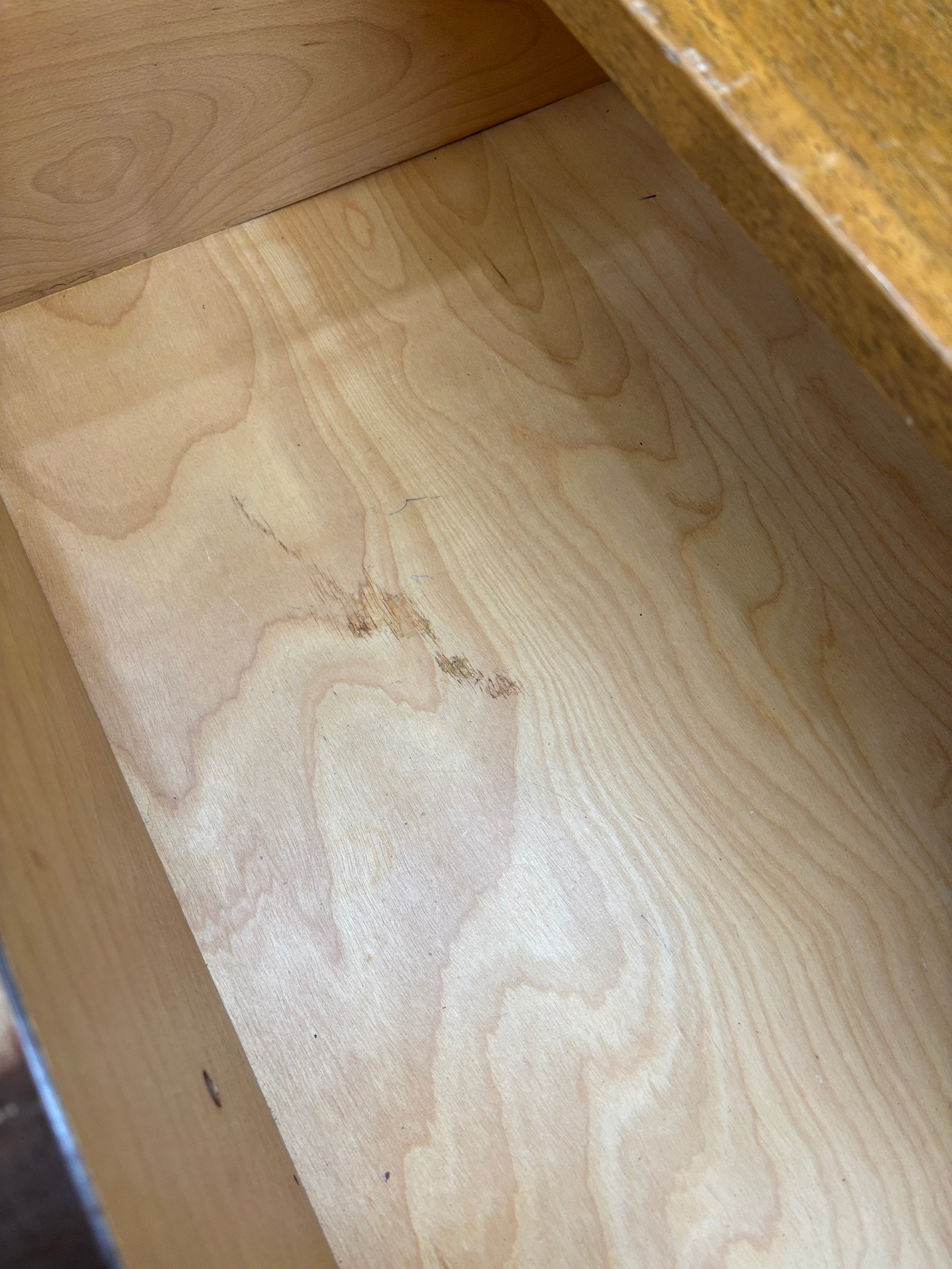4 Drawer Wood Dresser