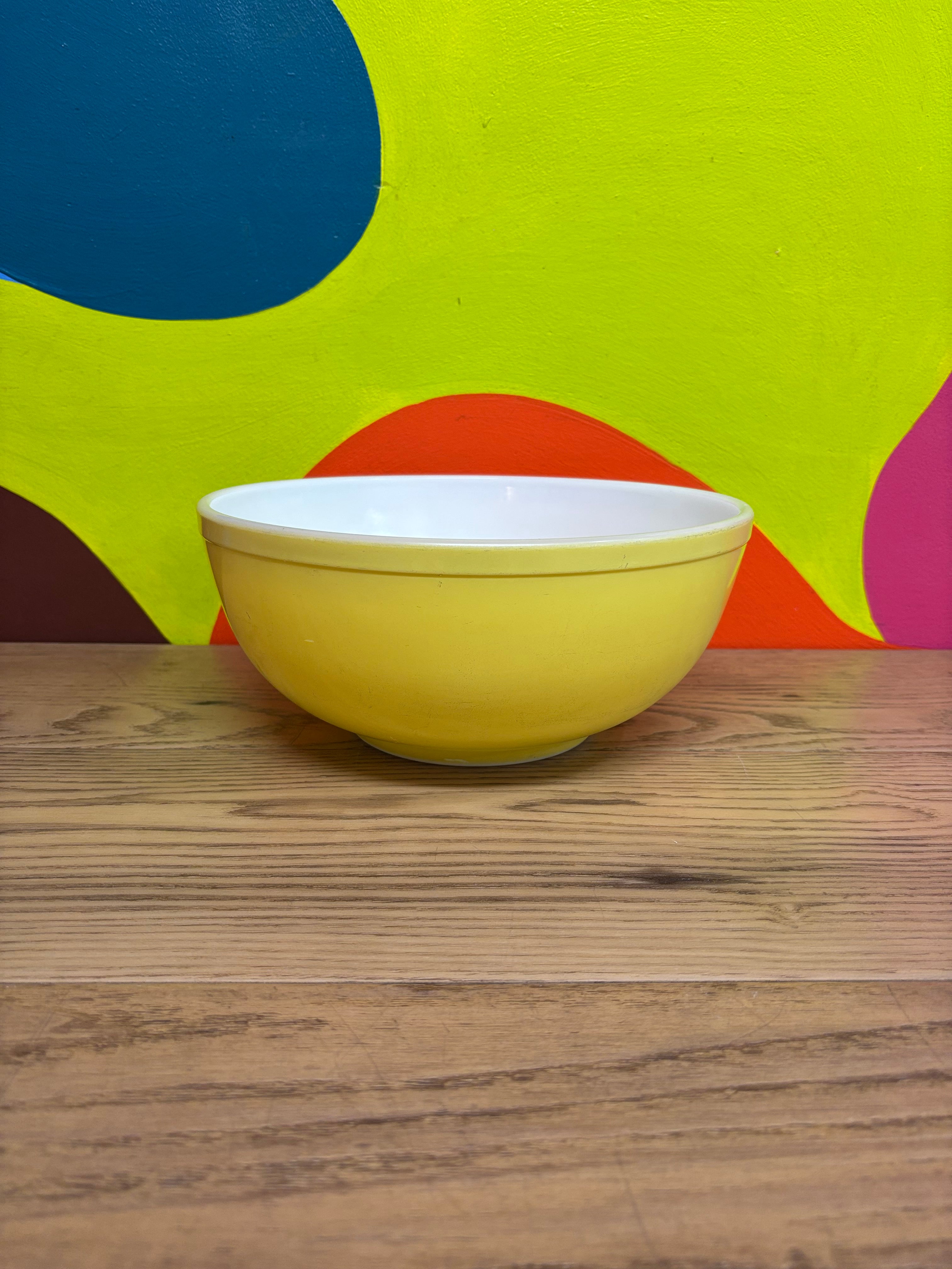 Pyrex Yellow Mixing Bowl