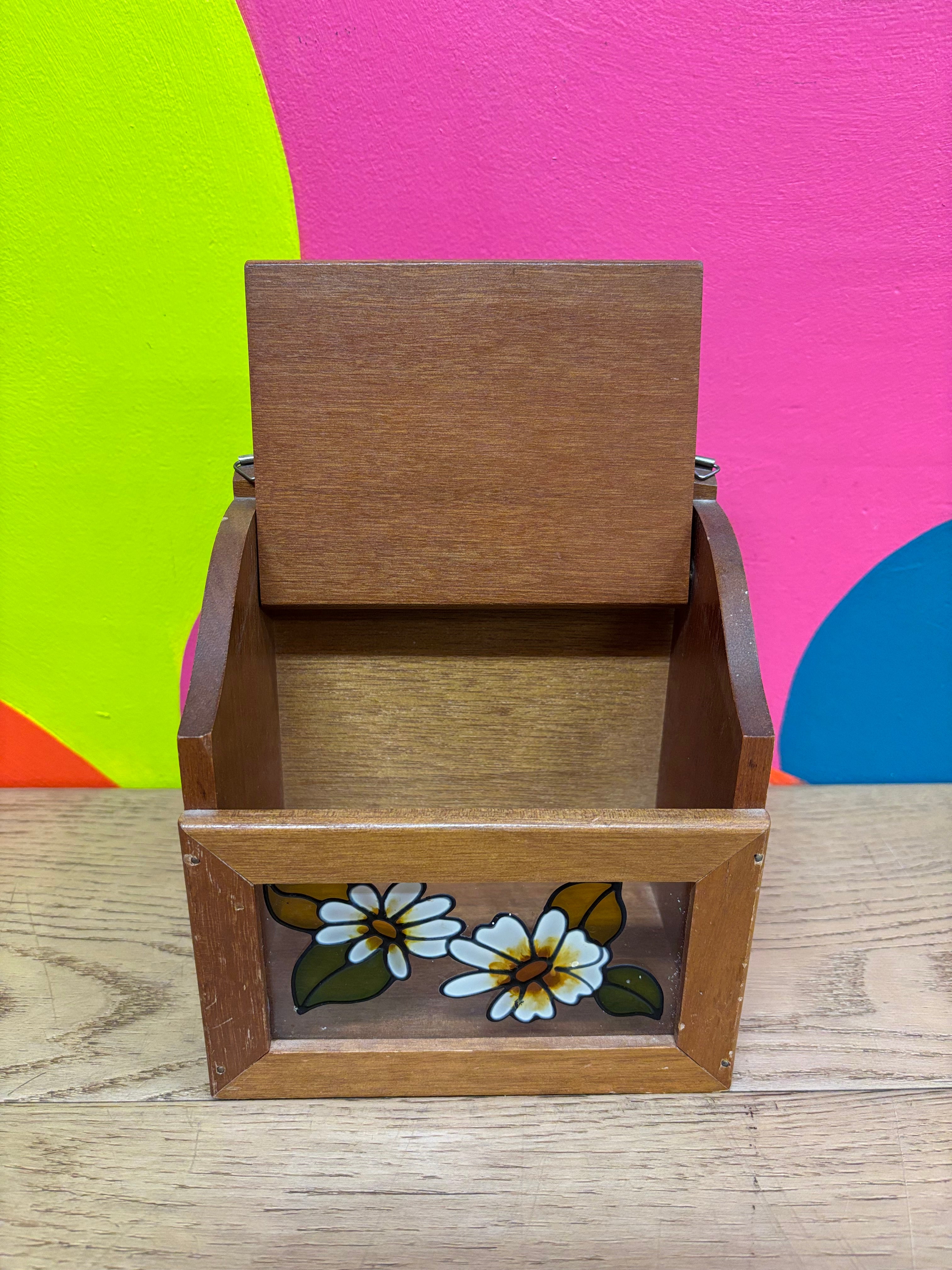 Wood Recipe Box