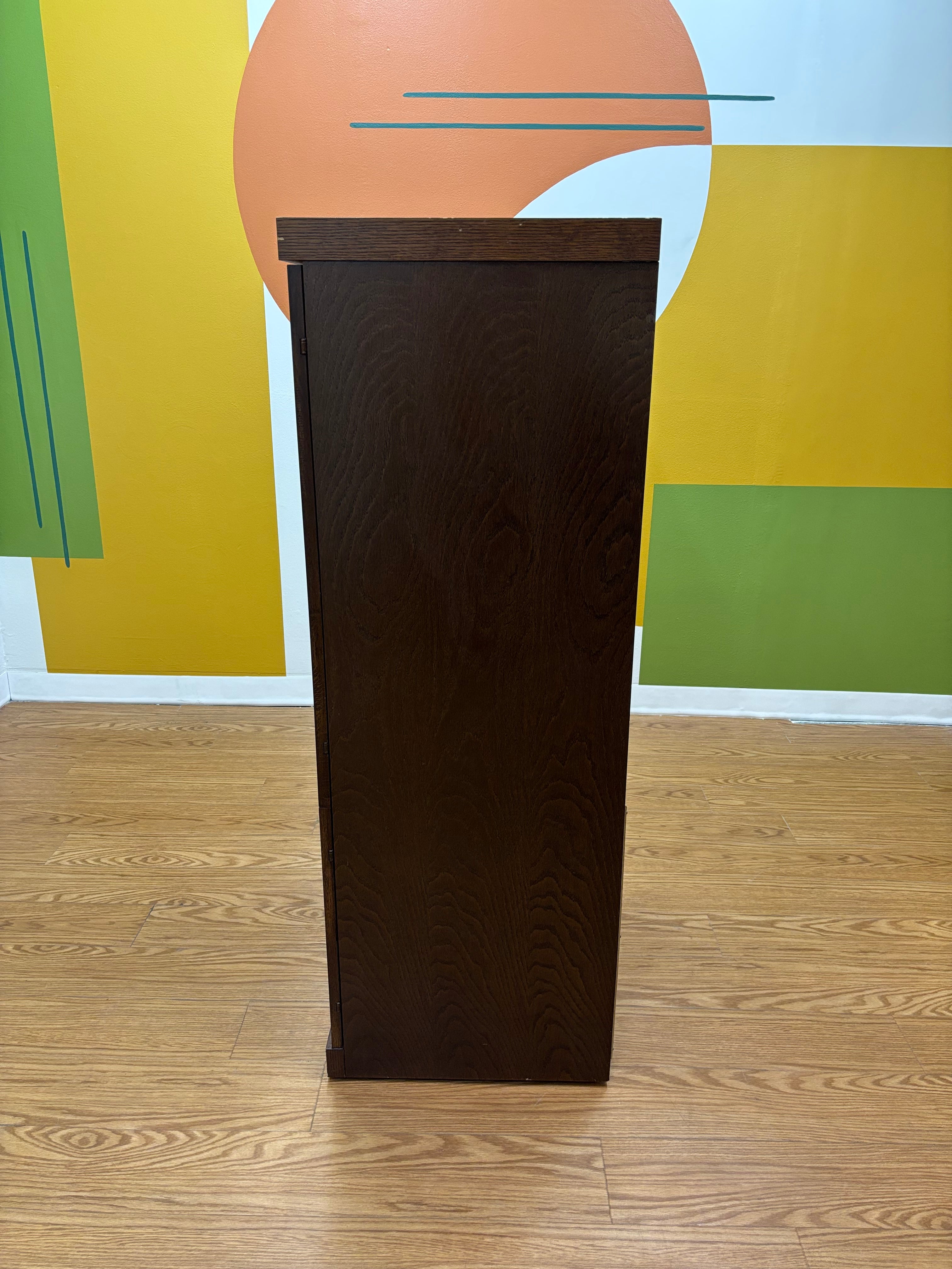 Wood Media Cabinet