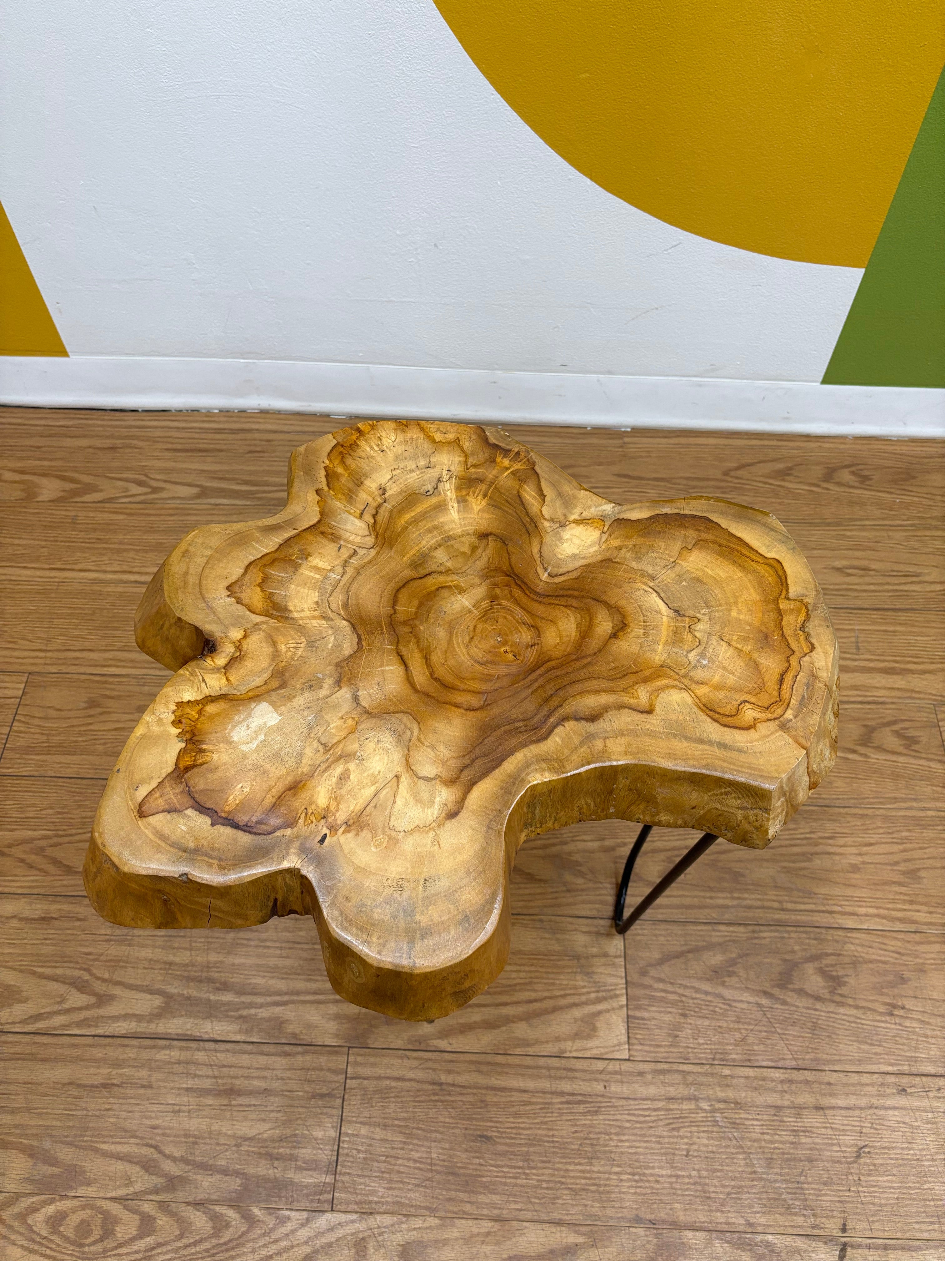 Live Edge Side Table #1