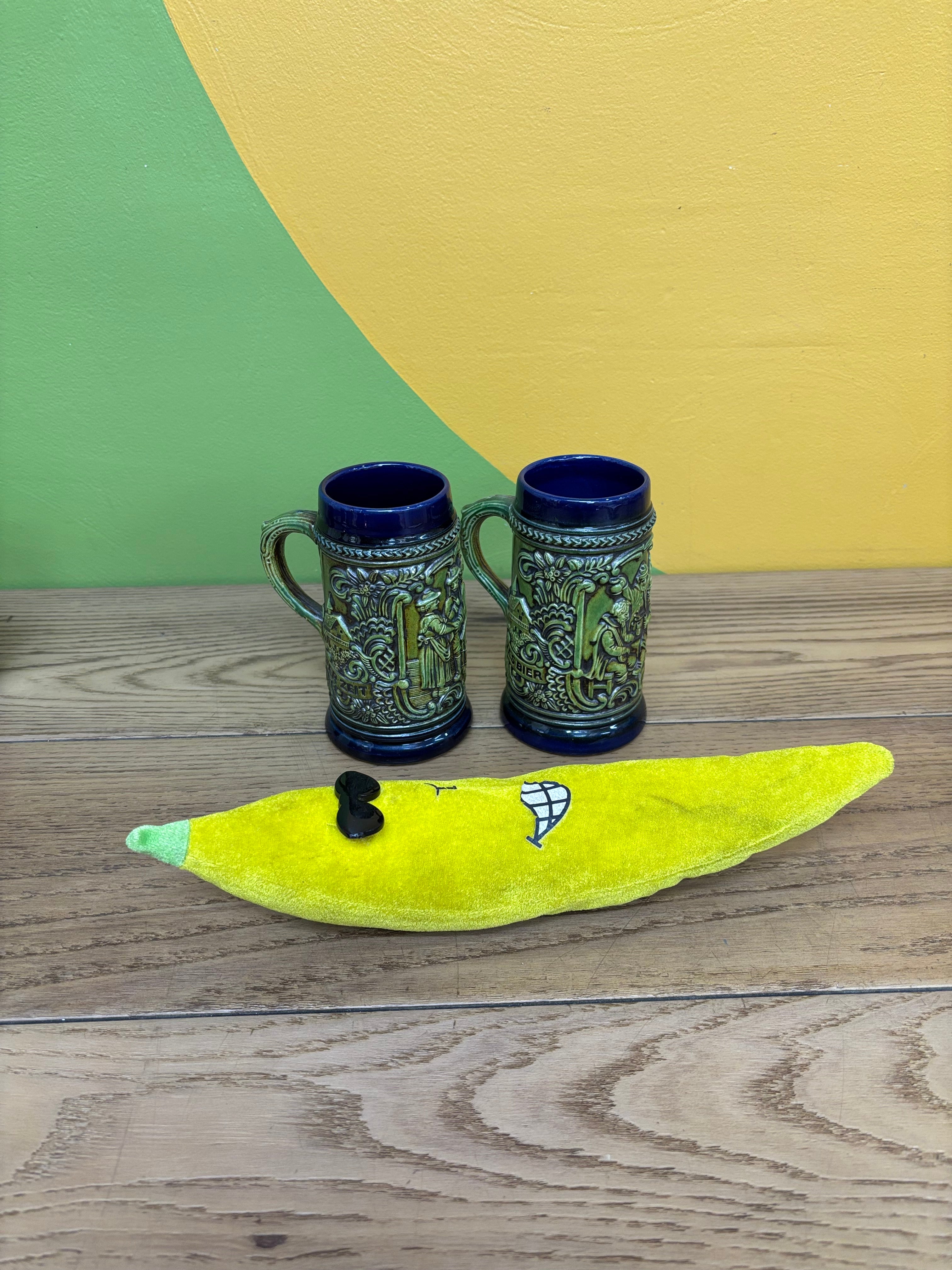 Gerzit Gerz Stoneware Steins (Made in West Germany)