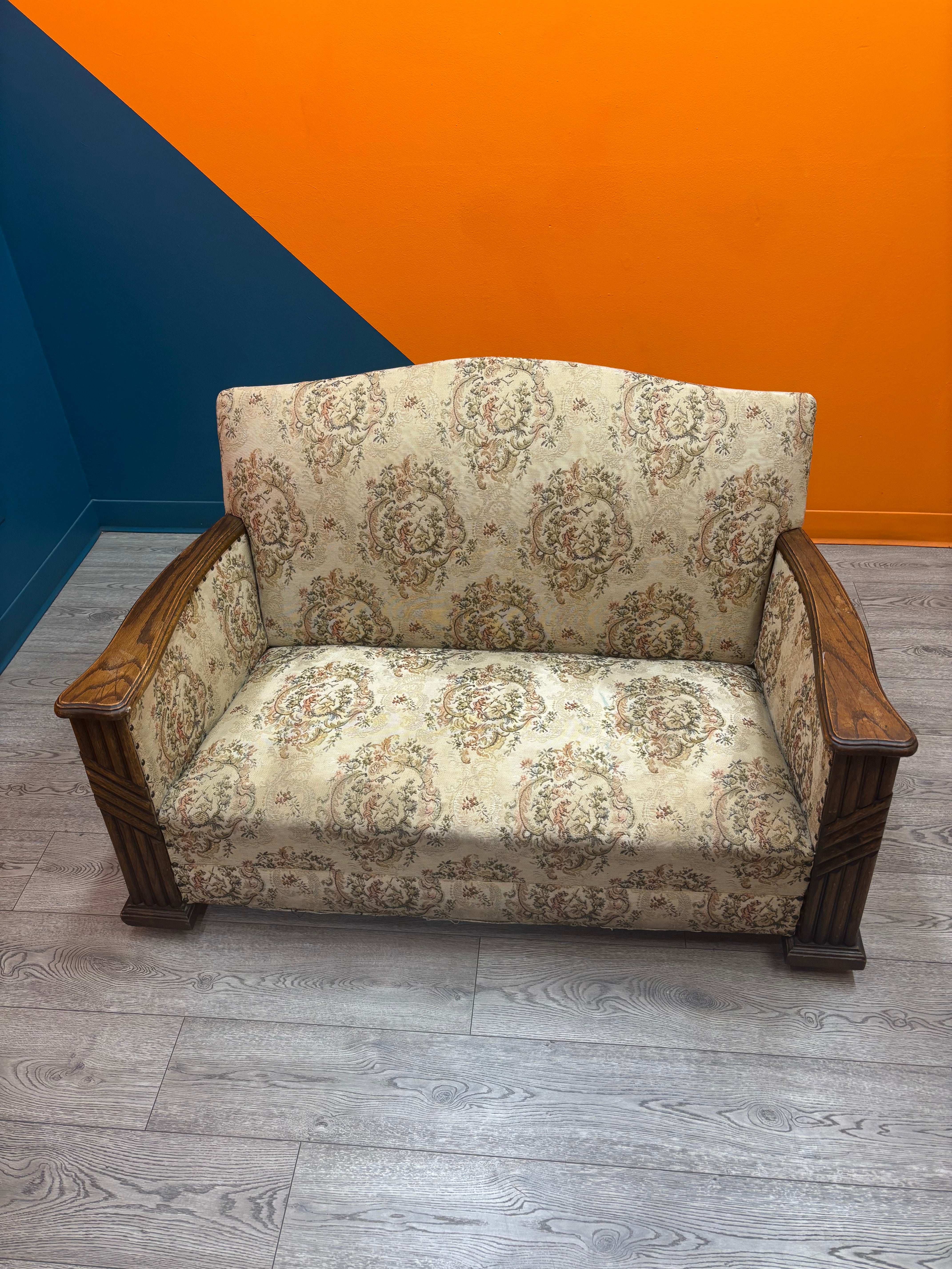 Rolling Loveseat