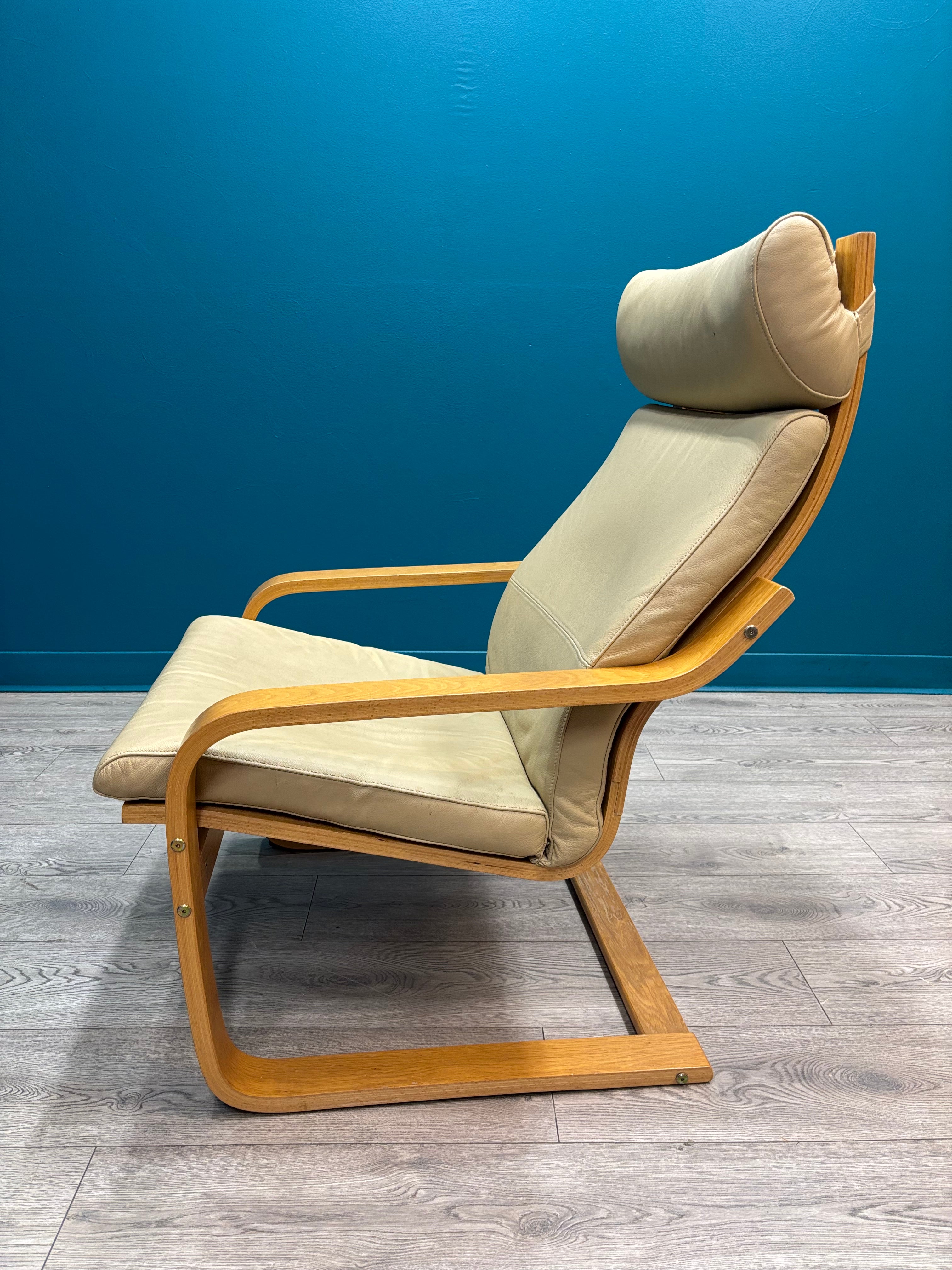 Cream Poang Armchair - IKEA (2 available)