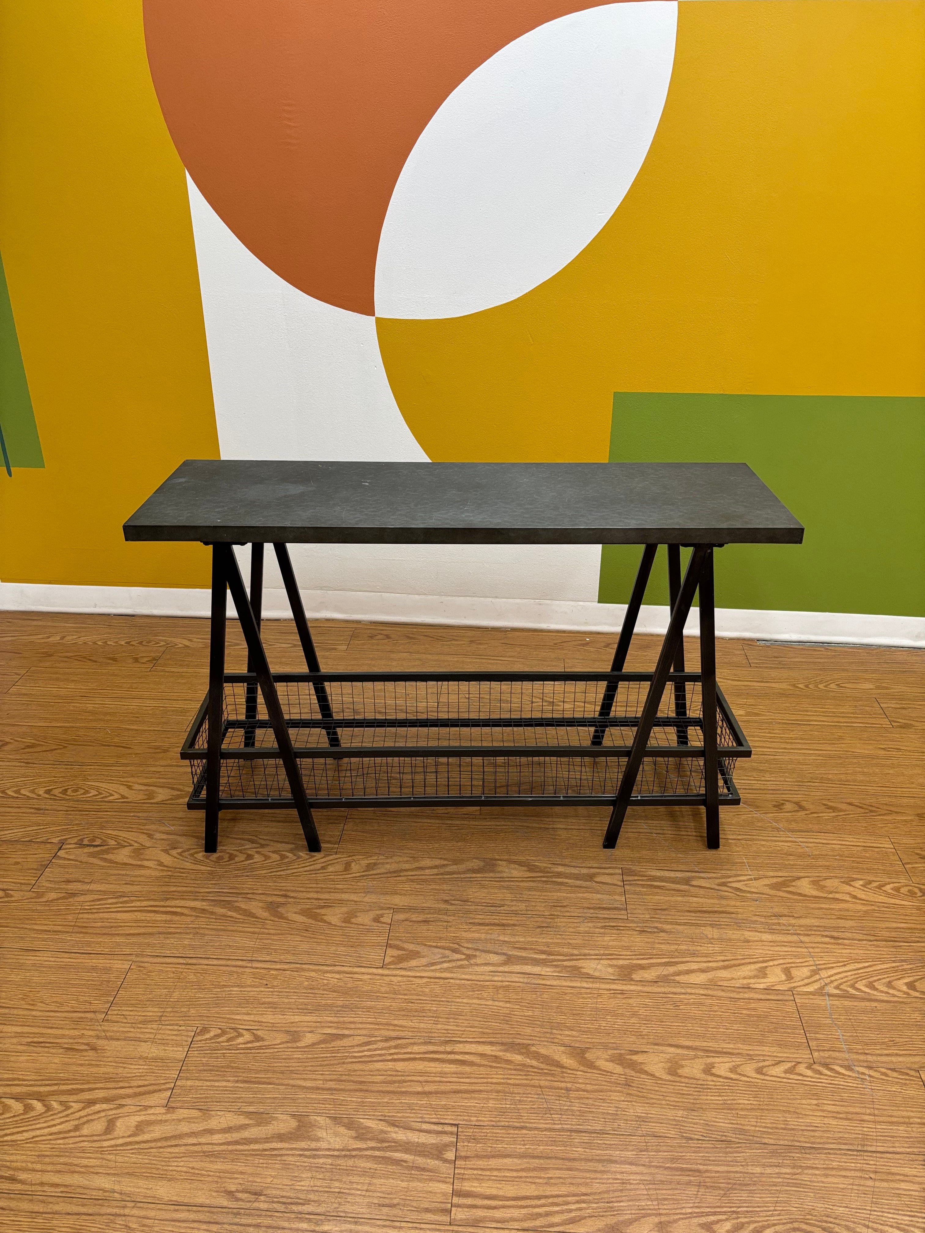 Grey Console Table (2 available)