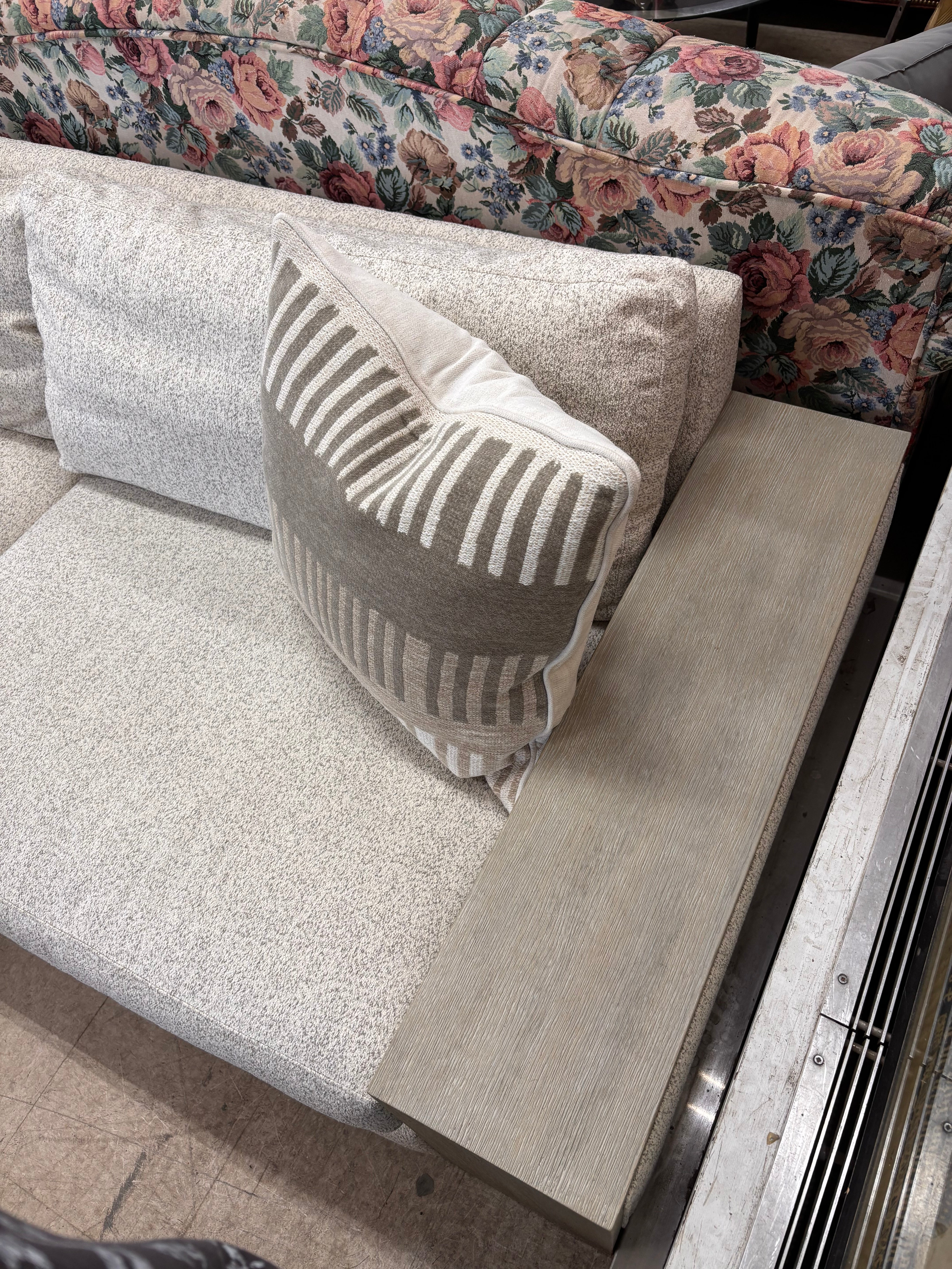 Grey Fabric Sofa #1