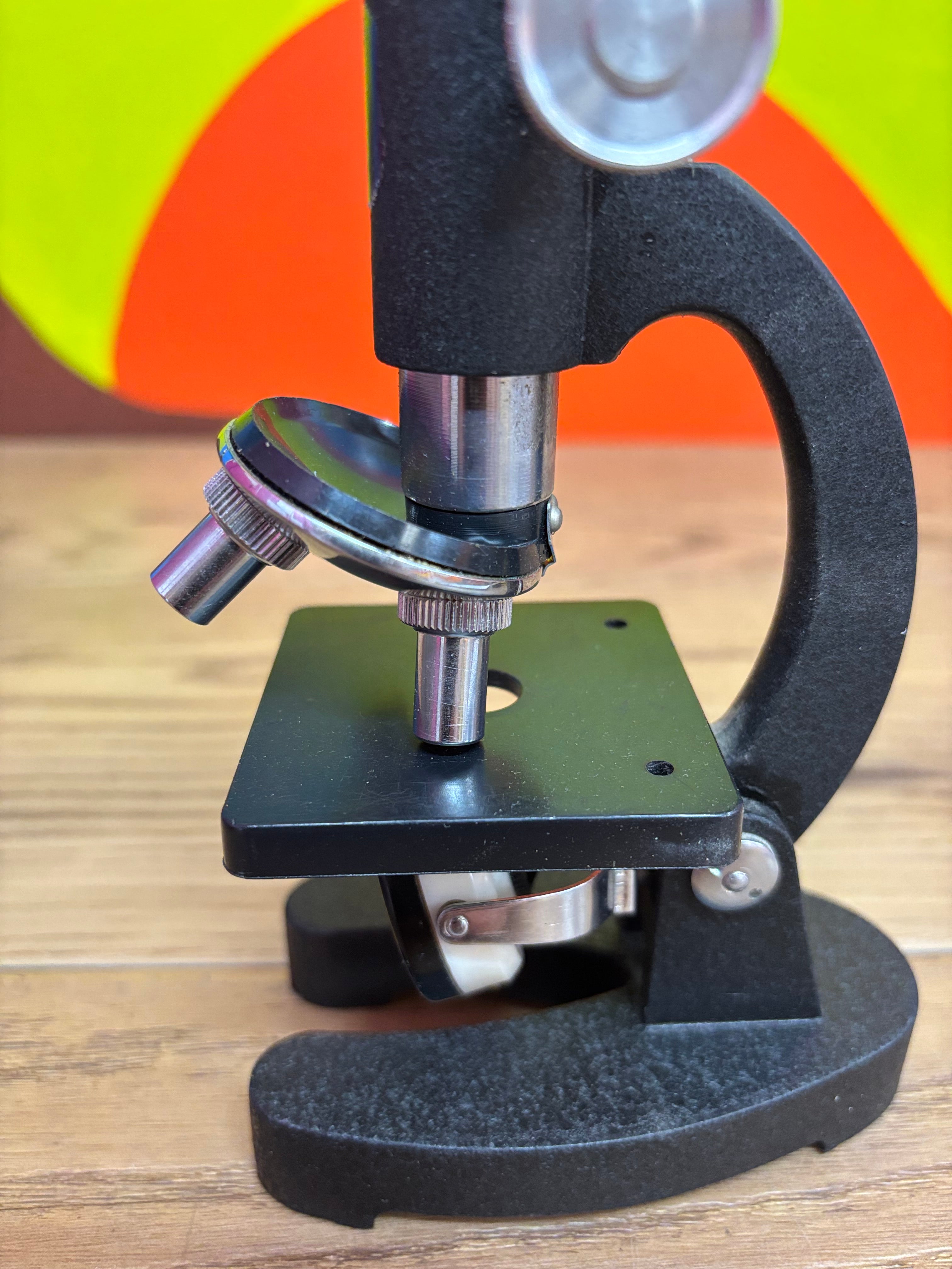 Small Microscope in Case