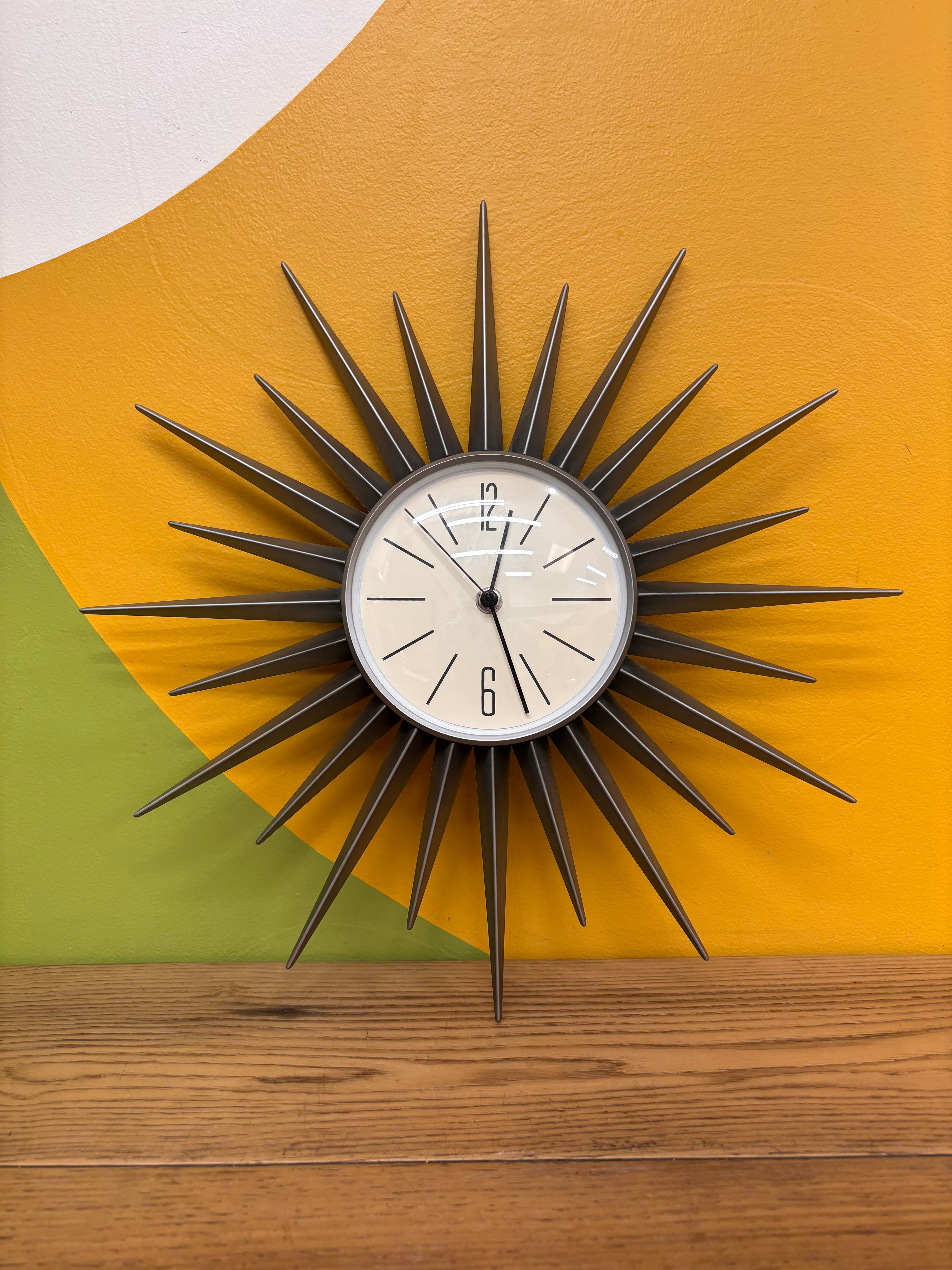 Starburst Wall Clock