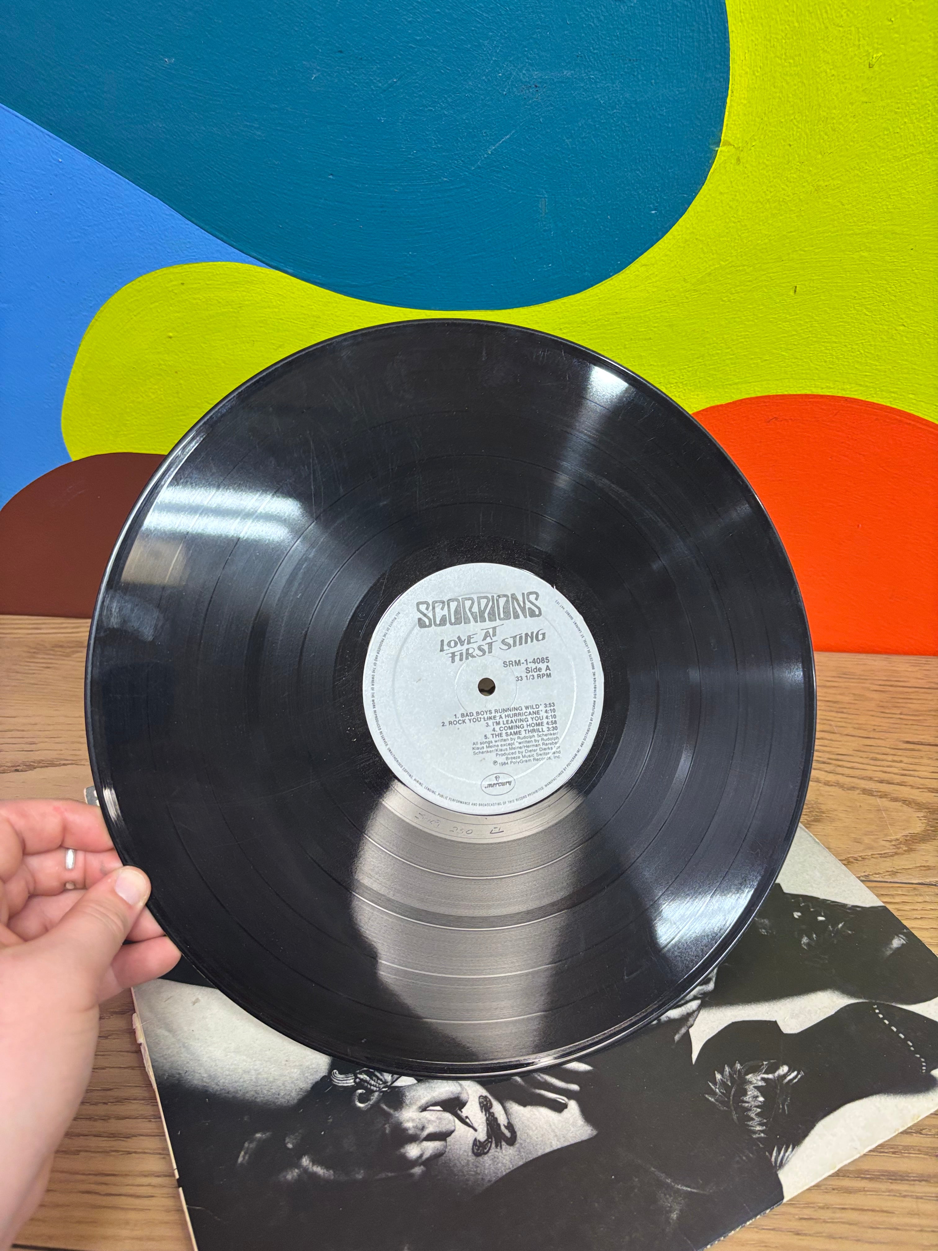 Scorpions Love at First Sting Vinyl