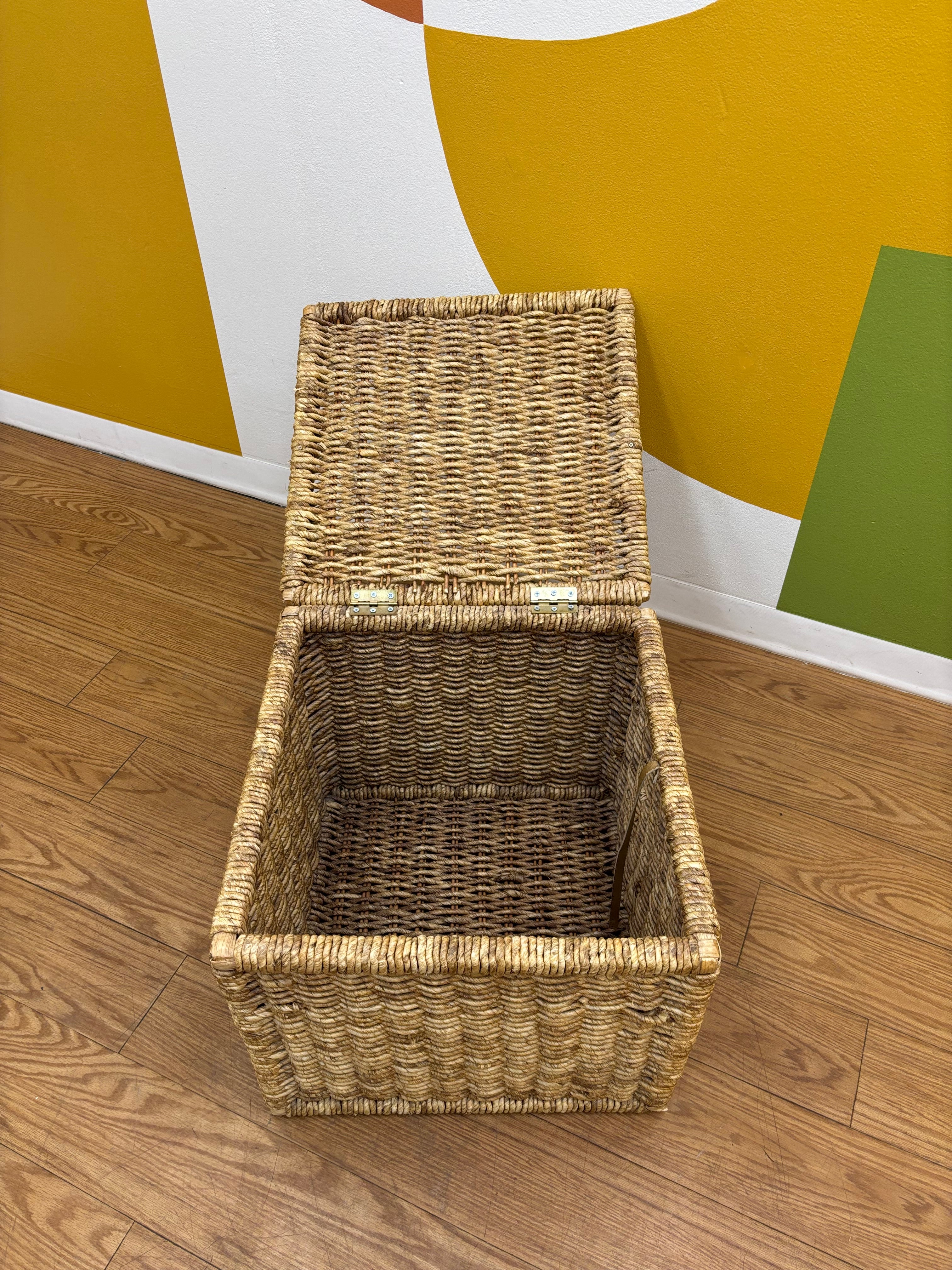 Square Wicker Hamper