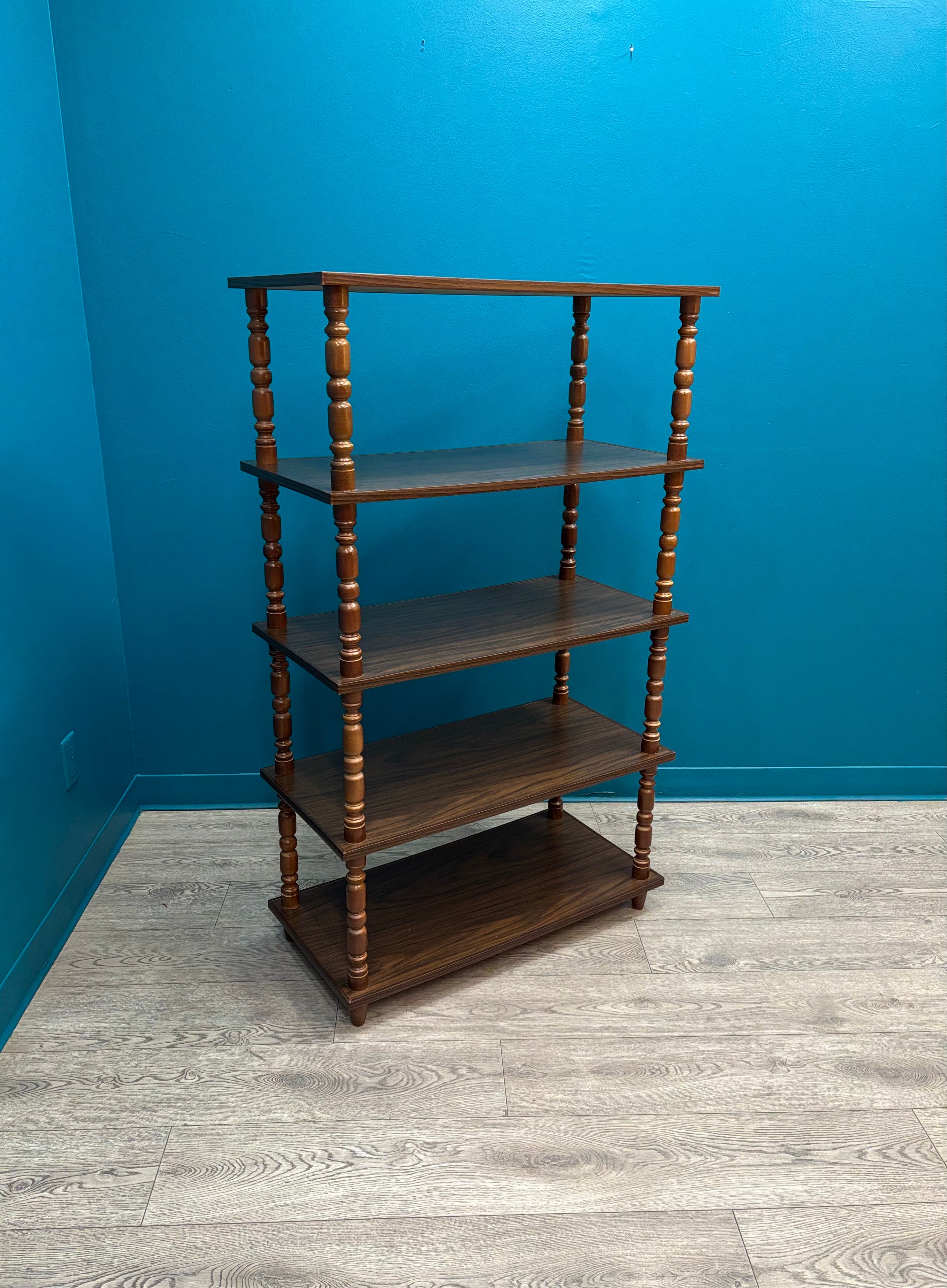 5 Tier Wood Shelf
