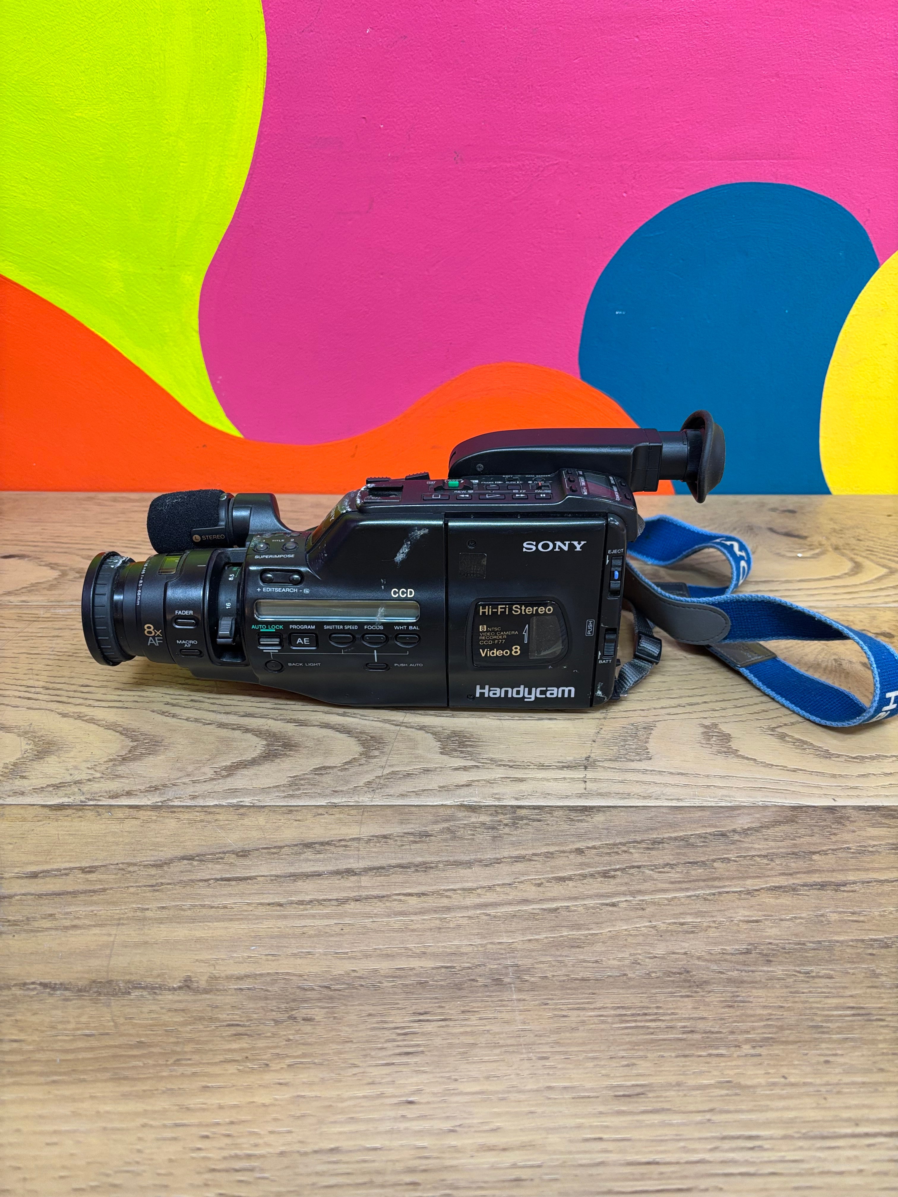 Sony Handycam Video 8 Camcorder (CCD-F77)