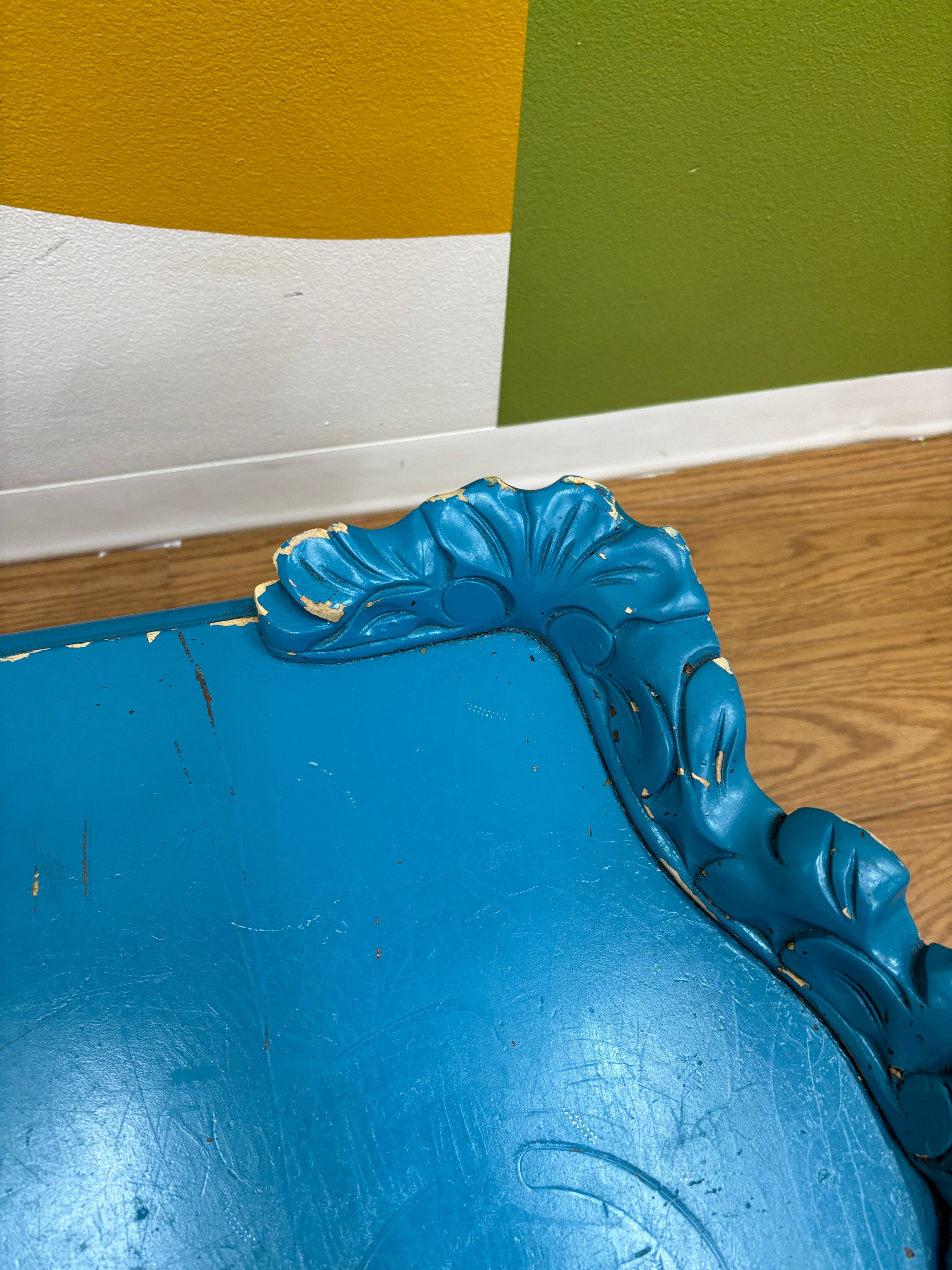 Blue Coffee Table